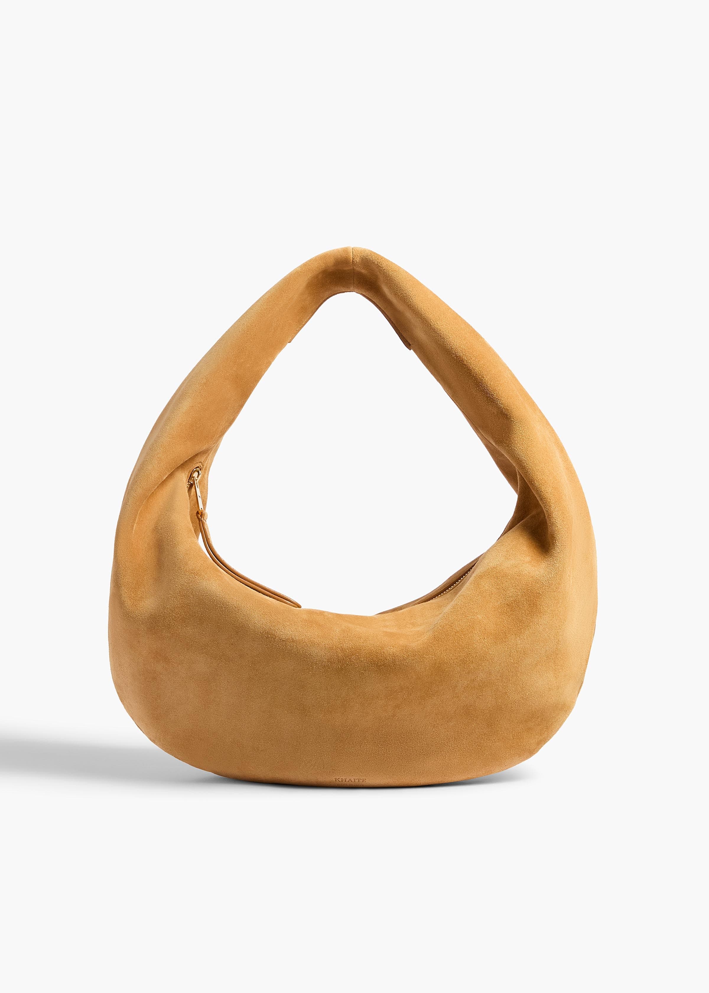 Medium Olivia Hobo in Goldenrod Suede