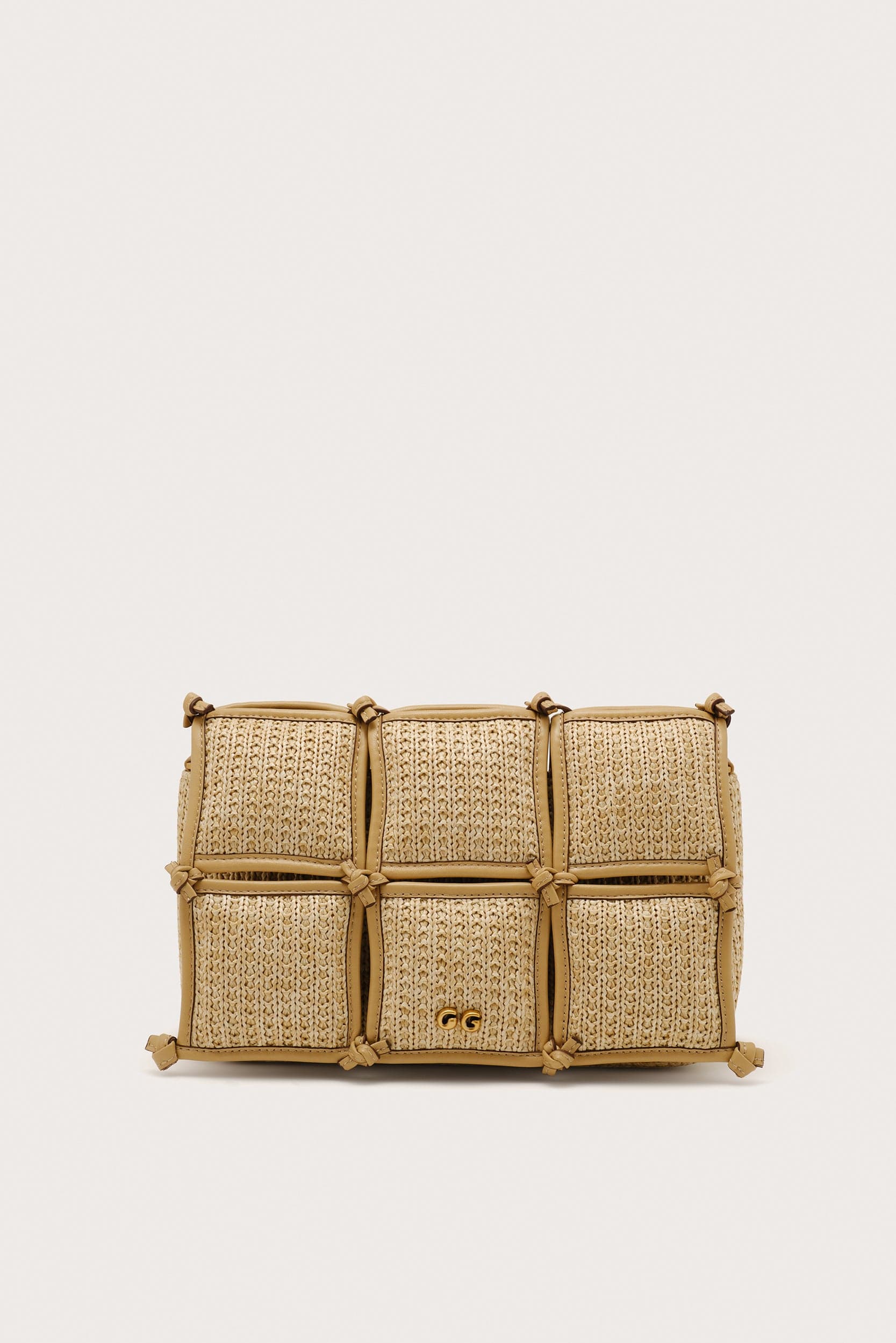 GAIA'S PUFF CROSSBODY BAG - NATURAL