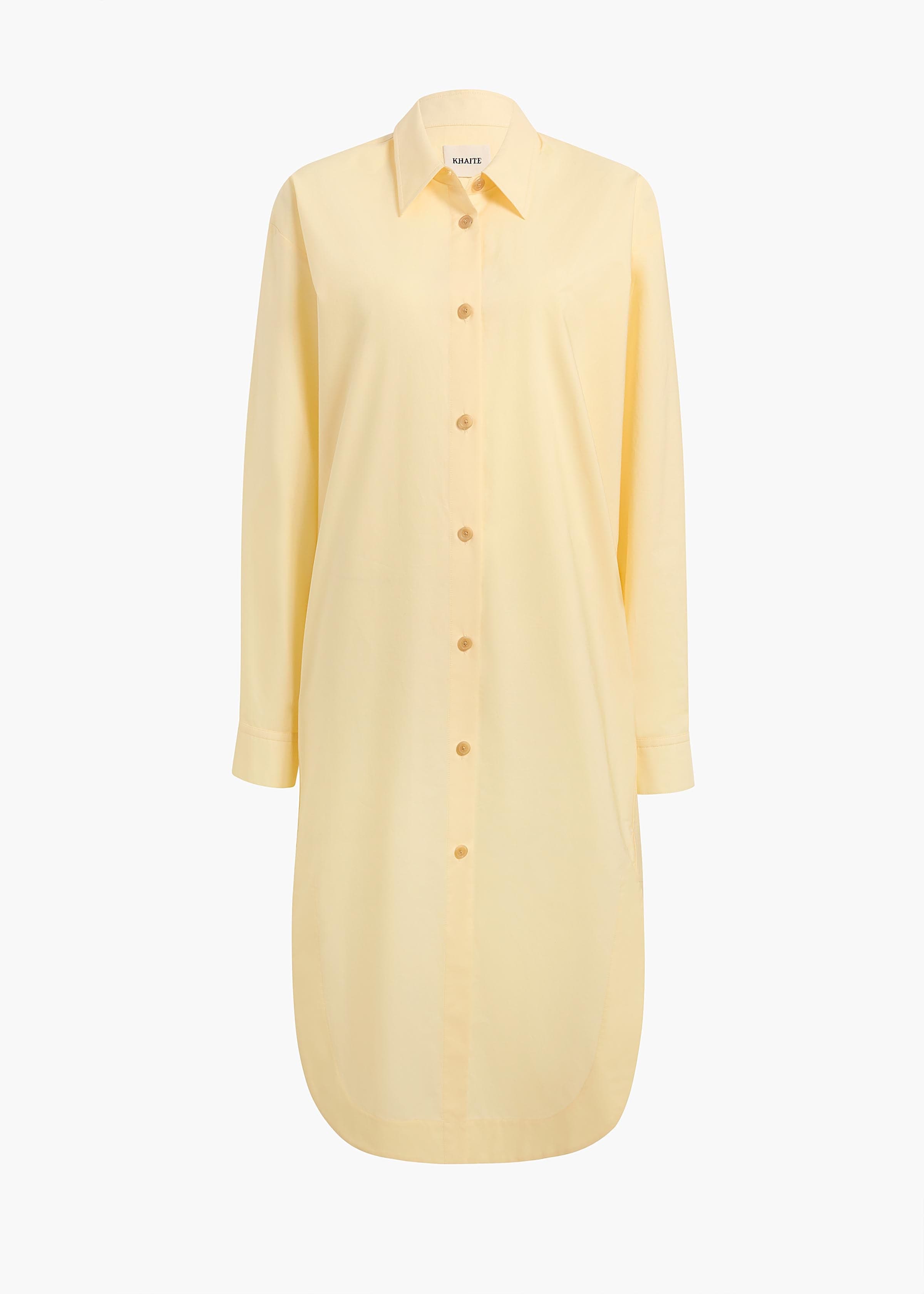 Gloria Dress in Pale Yellow