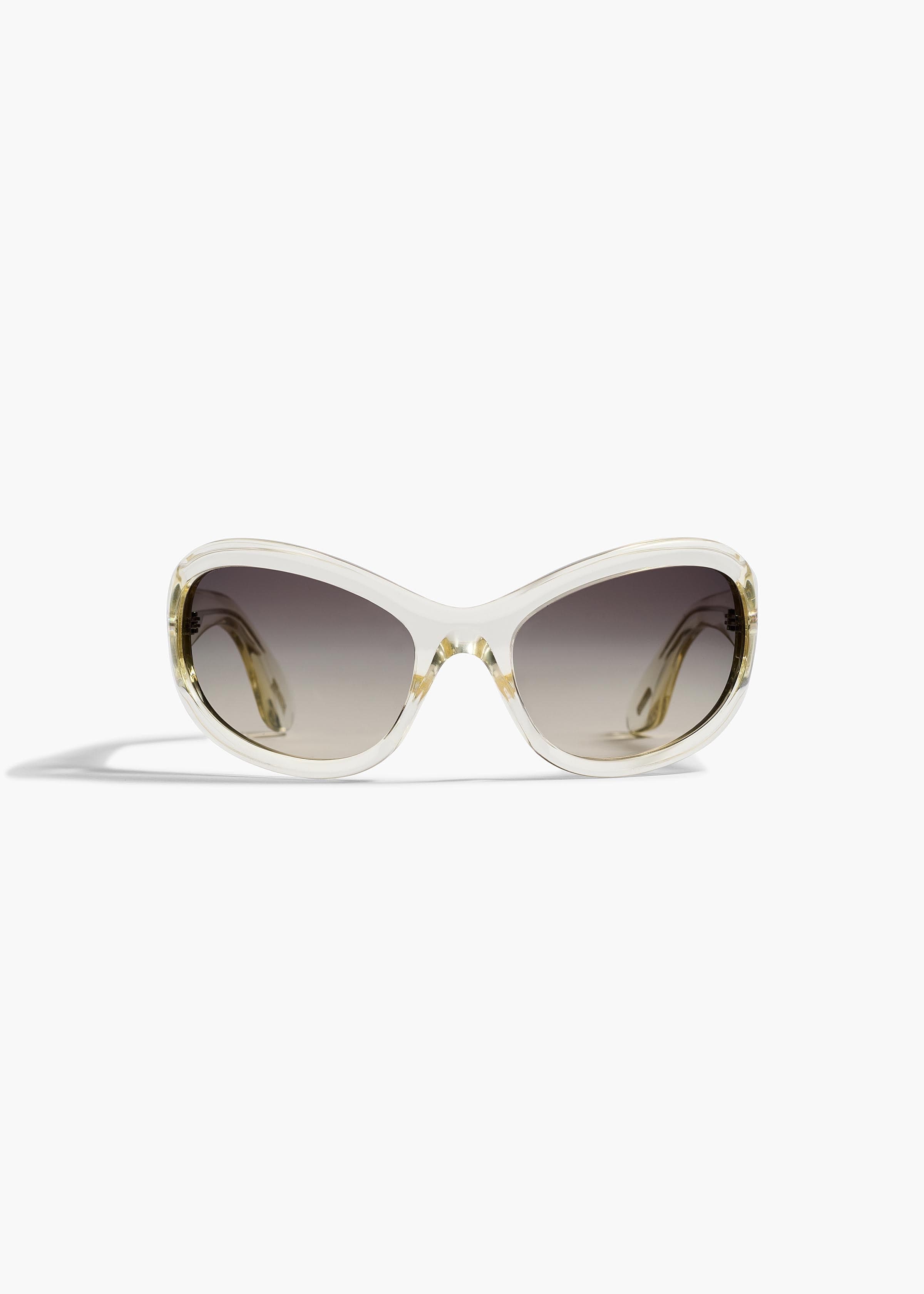KHAITE x Oliver Peoples 1967C in Pale Citrine and Grey Gradient
