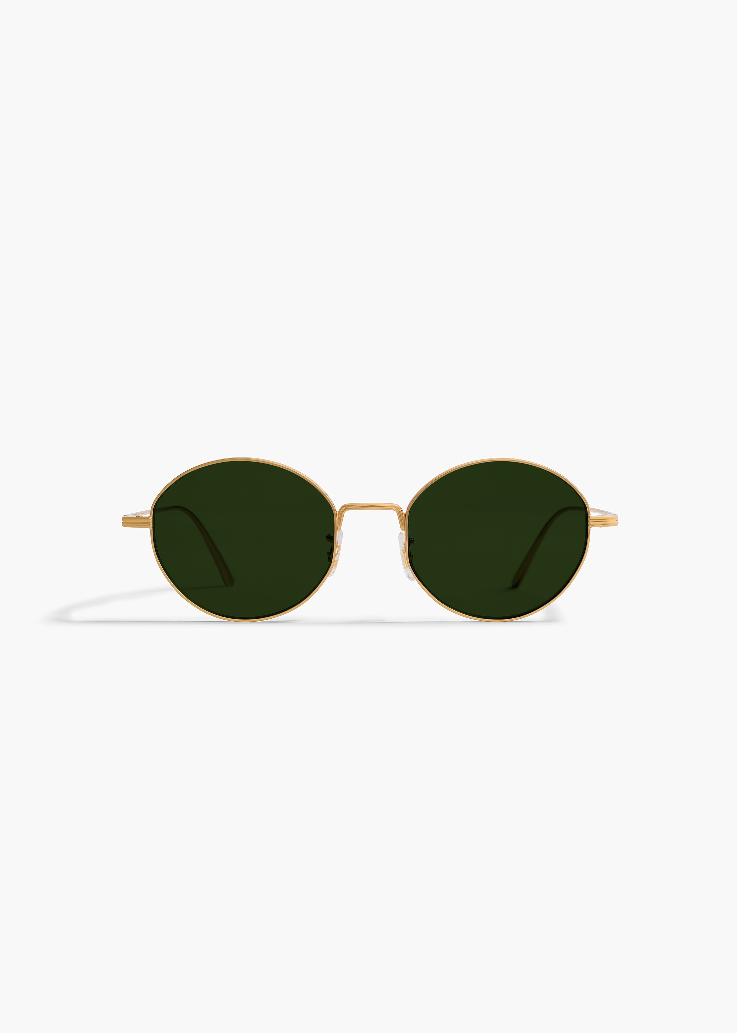 KHAITE x Oliver Peoples 1994C in Gold and Green