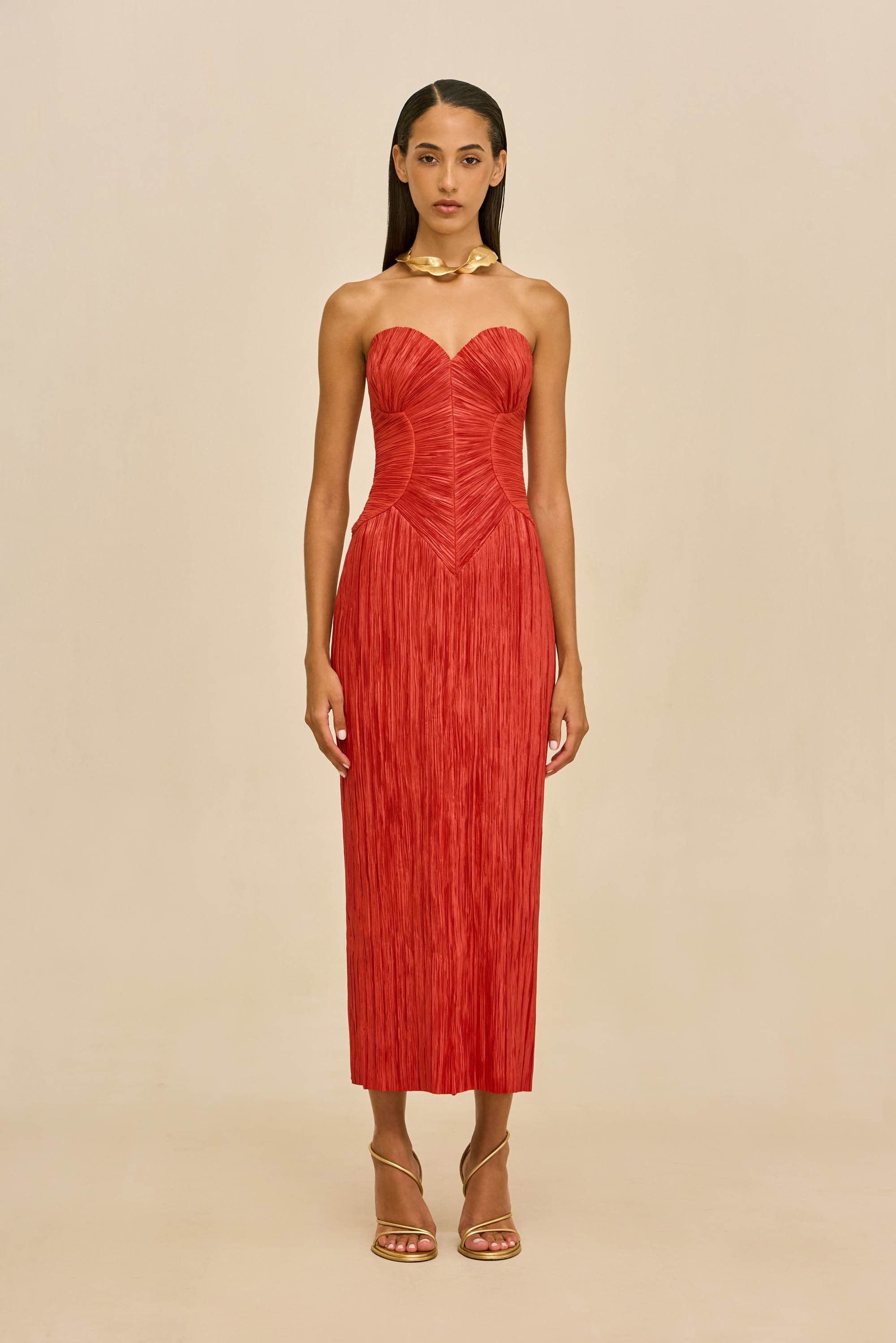 ASHIKA DRESS - CANYON