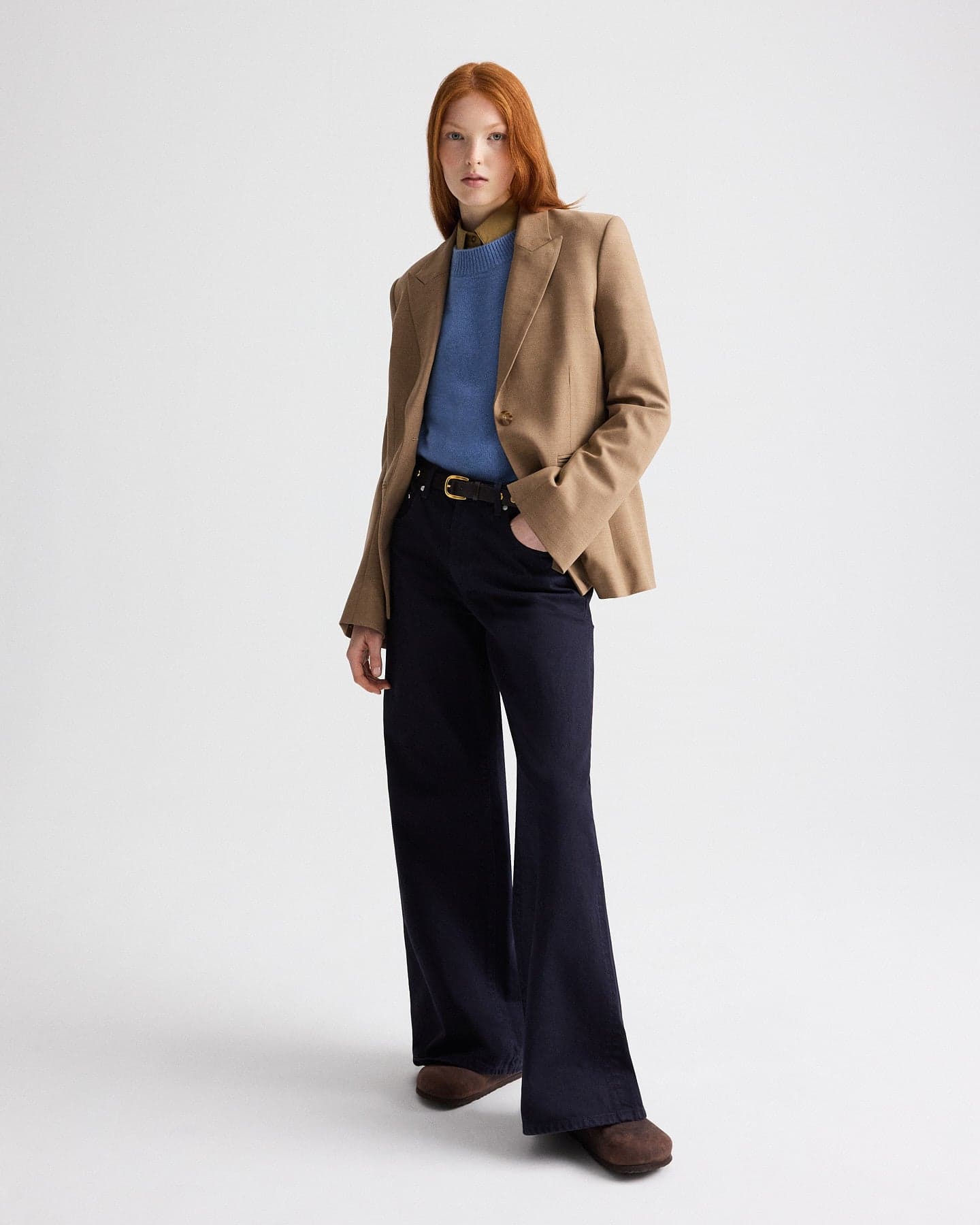 Her Fit Blazer in Bistretch Ultrafine Tabby