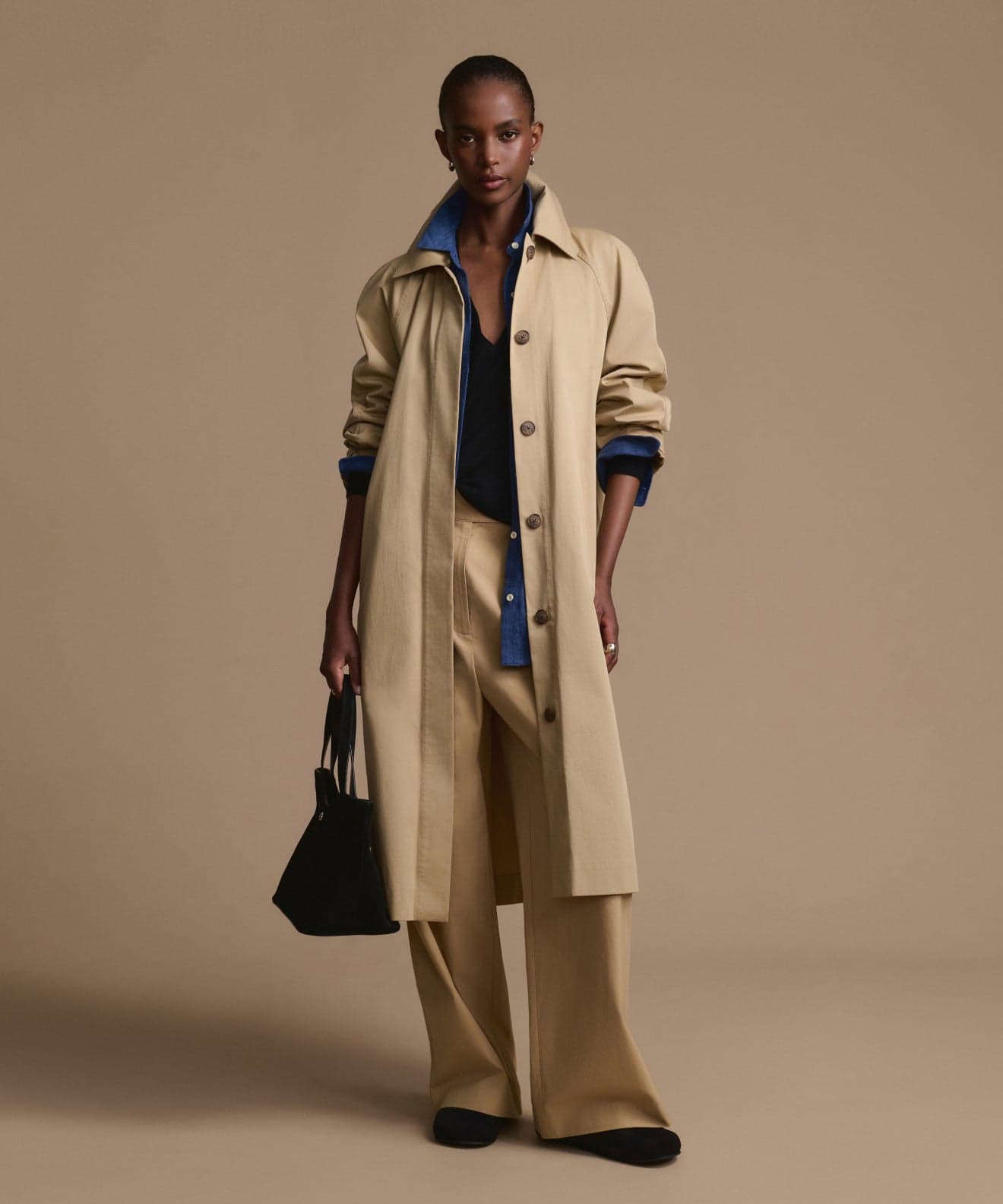 Jenni Kayne Women's Leo Trench Coat Size Medium