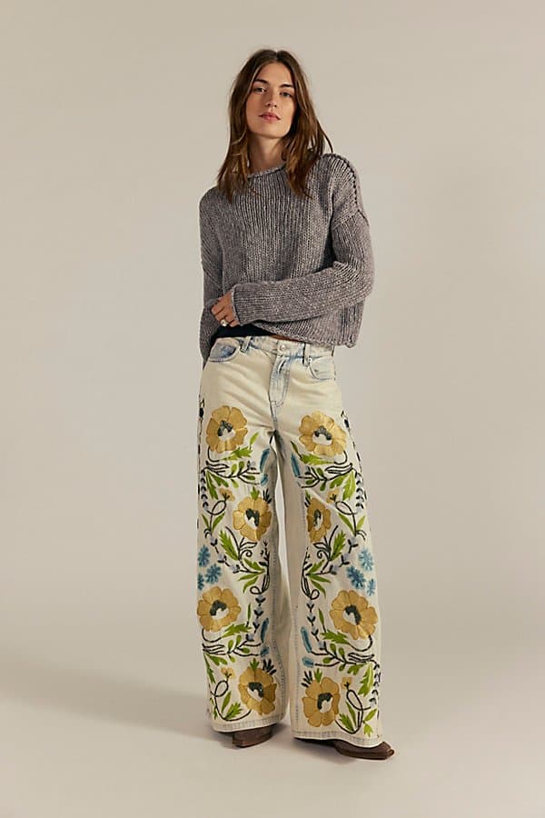 We The Free Mi Amore Wide-Leg Jeans