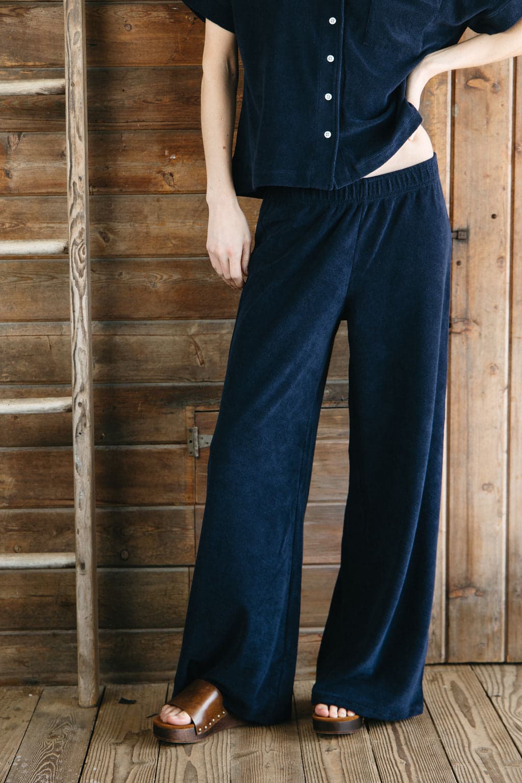 Shari Pant I Navy