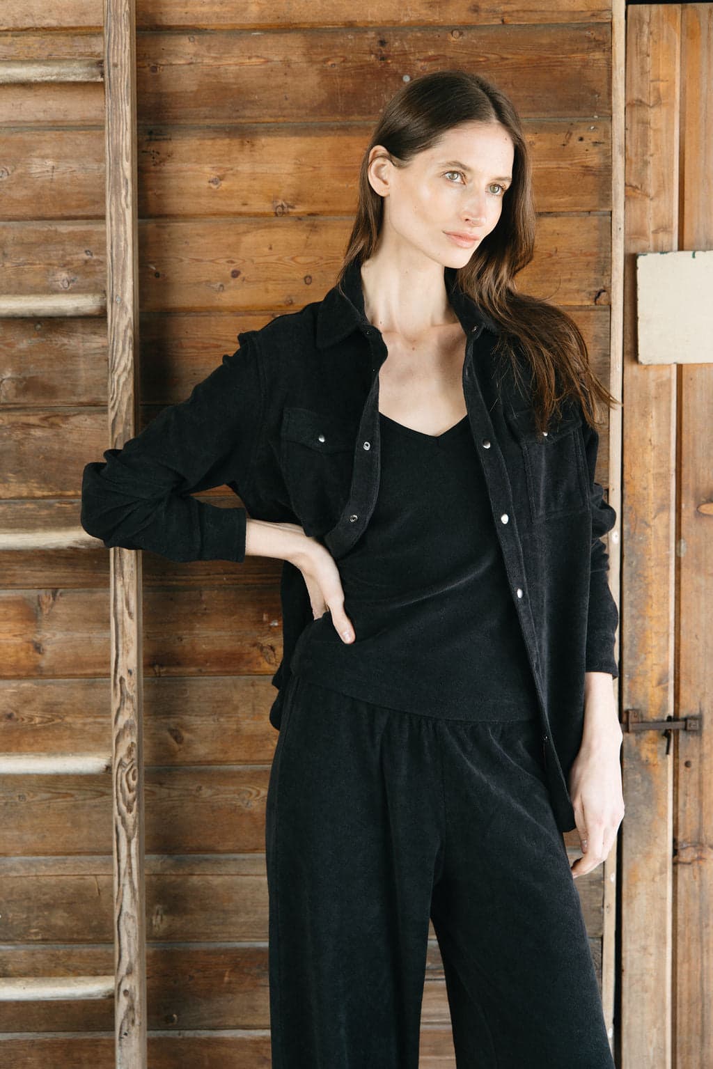 MARTIN OVERSHIRT | Black