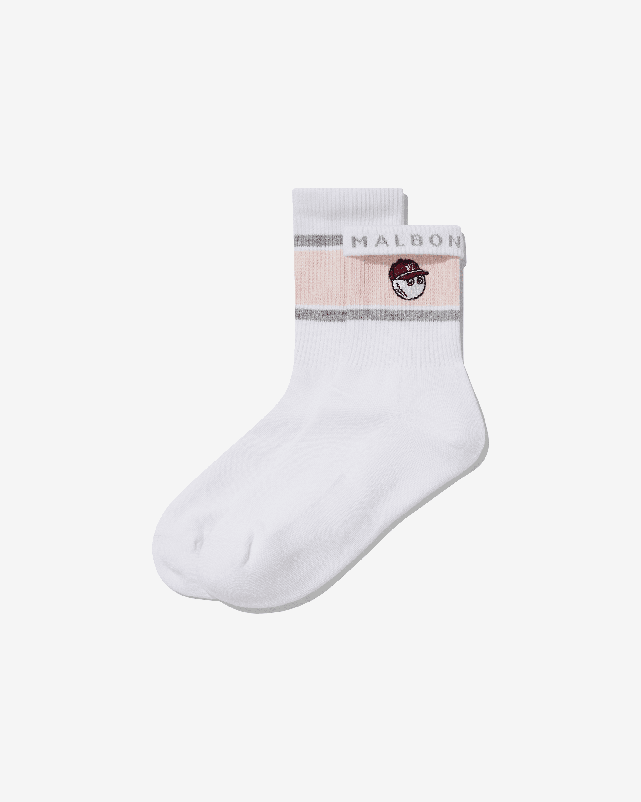 STUDIO SEOUL EMBROIDERY JACQUARD SOCK