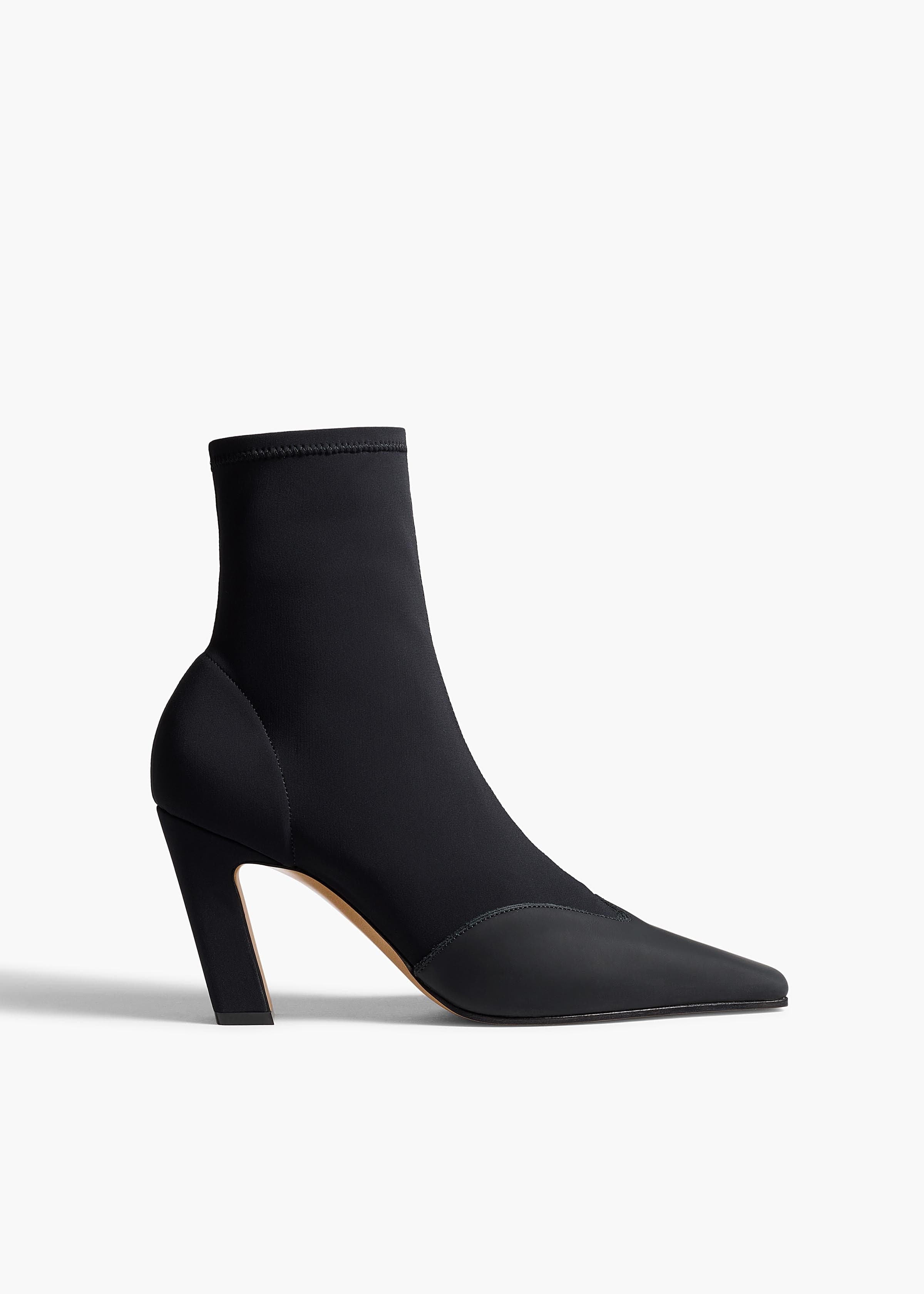 Nevada Stretch High Boot in Black Nylon