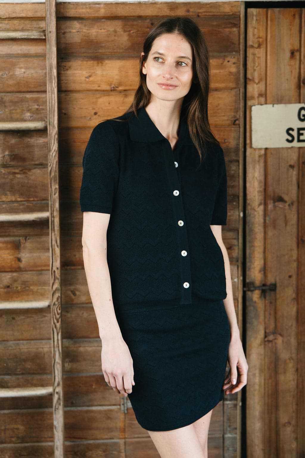 Jill Skirt I Navy