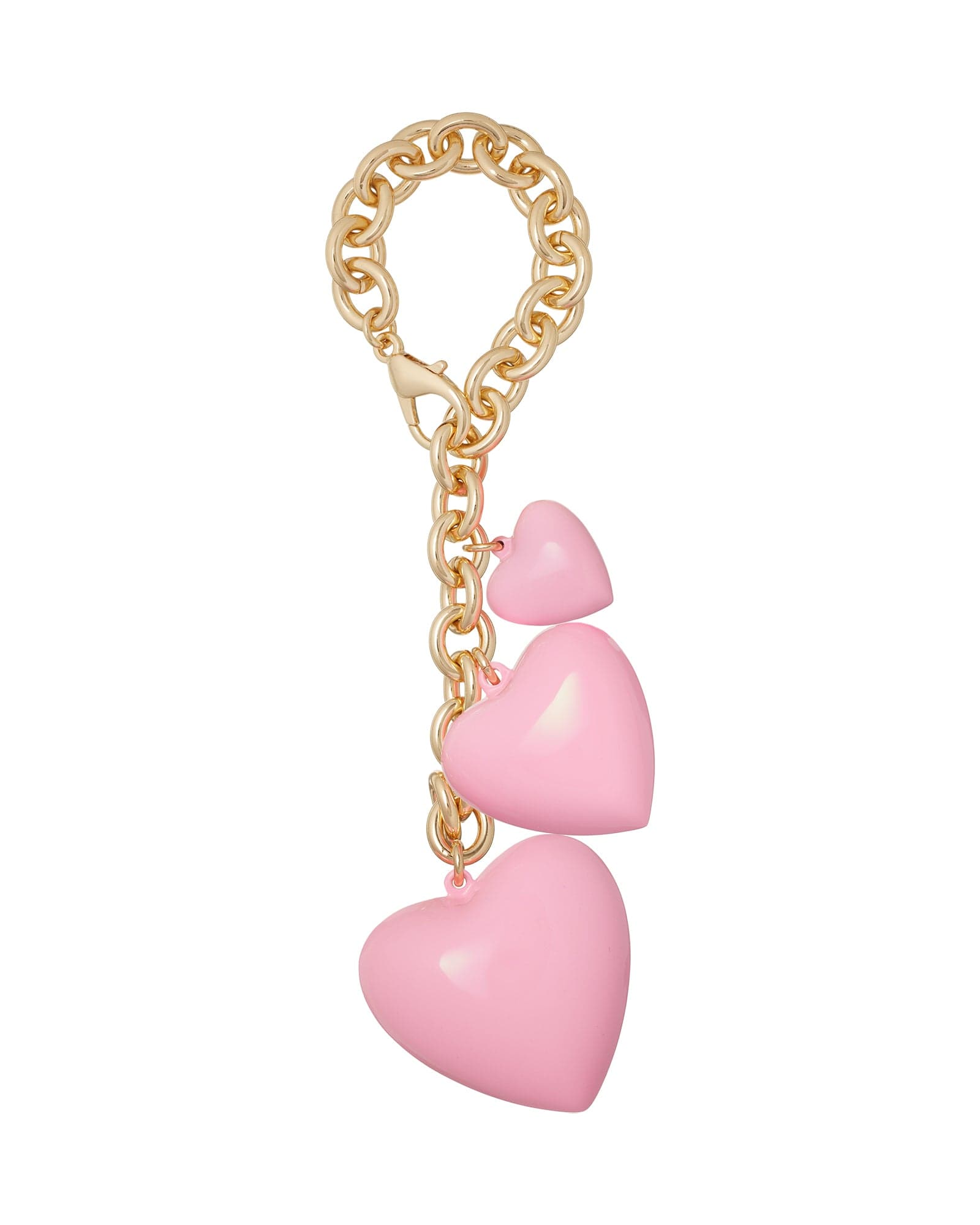 The Puffy Heart Bag Charm