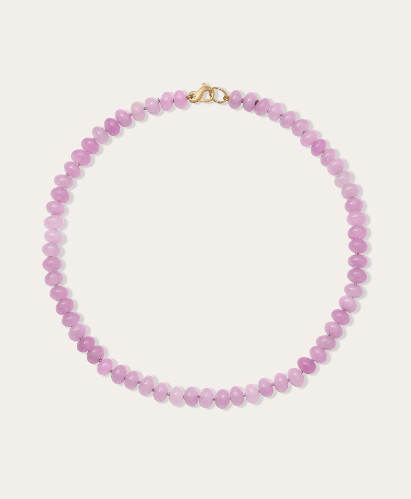 Lavender Fog Gemstone Necklace