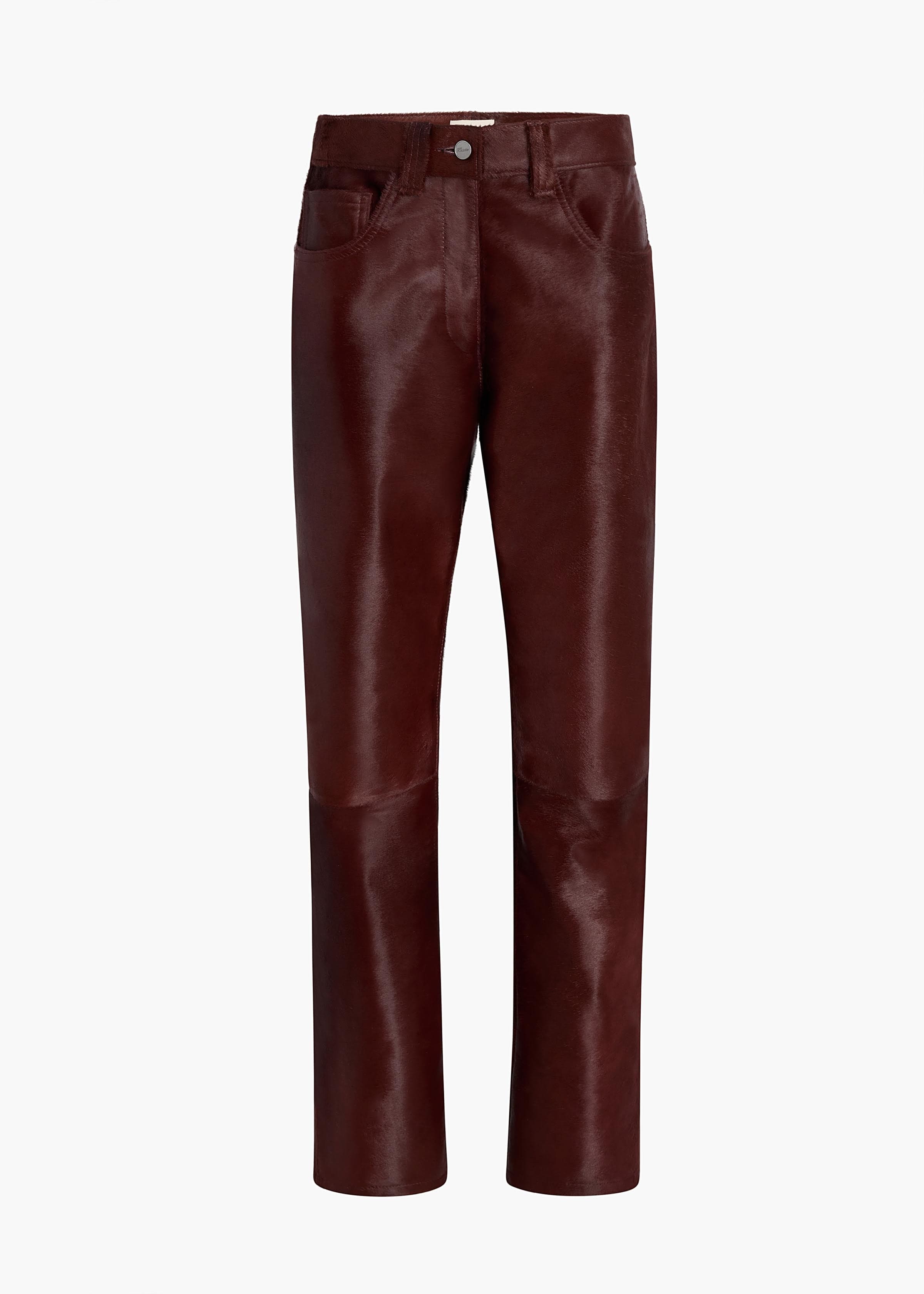 Callum Pant in Bordeaux Haircalf