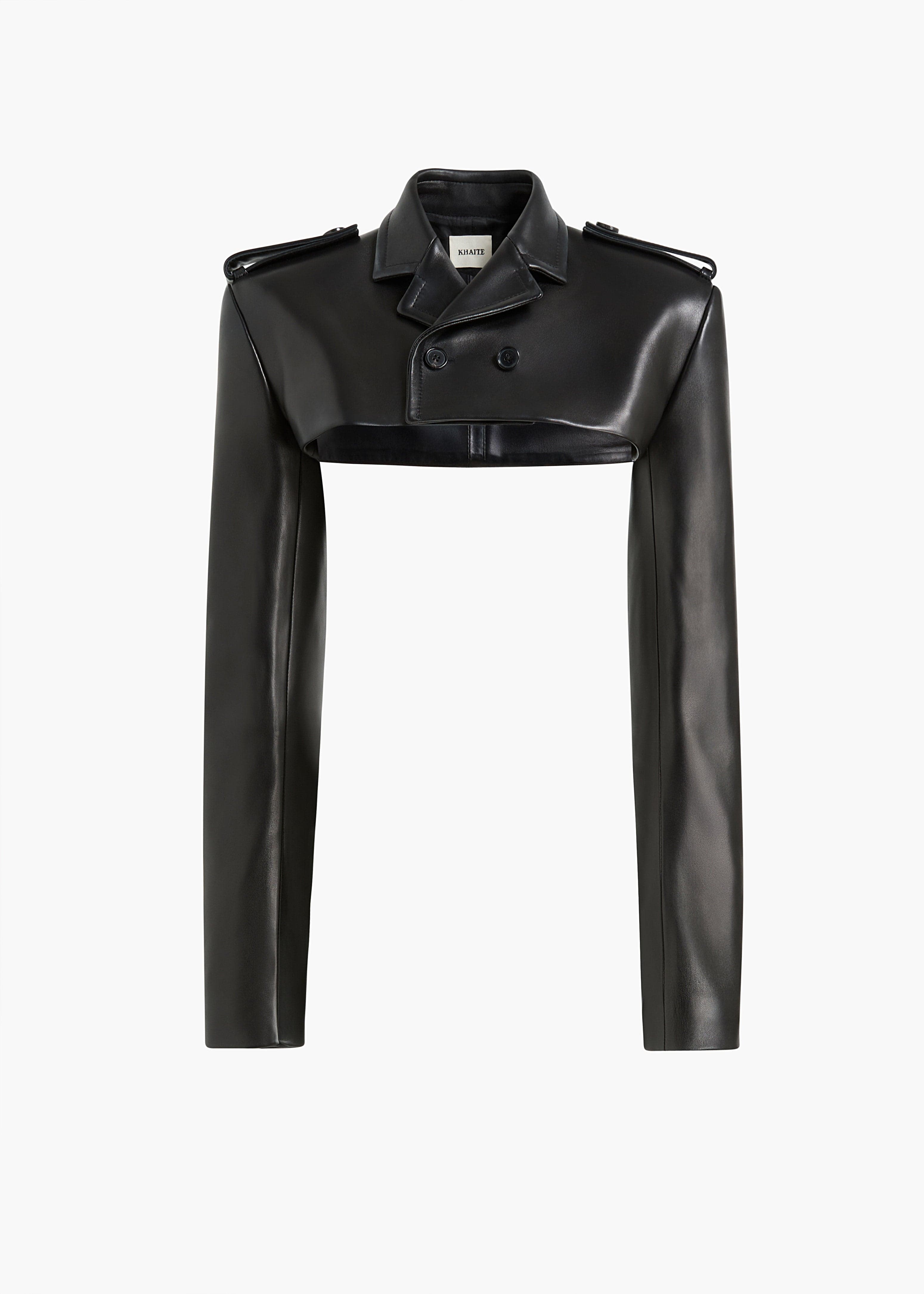 Sadran Jacket in Black Leather
