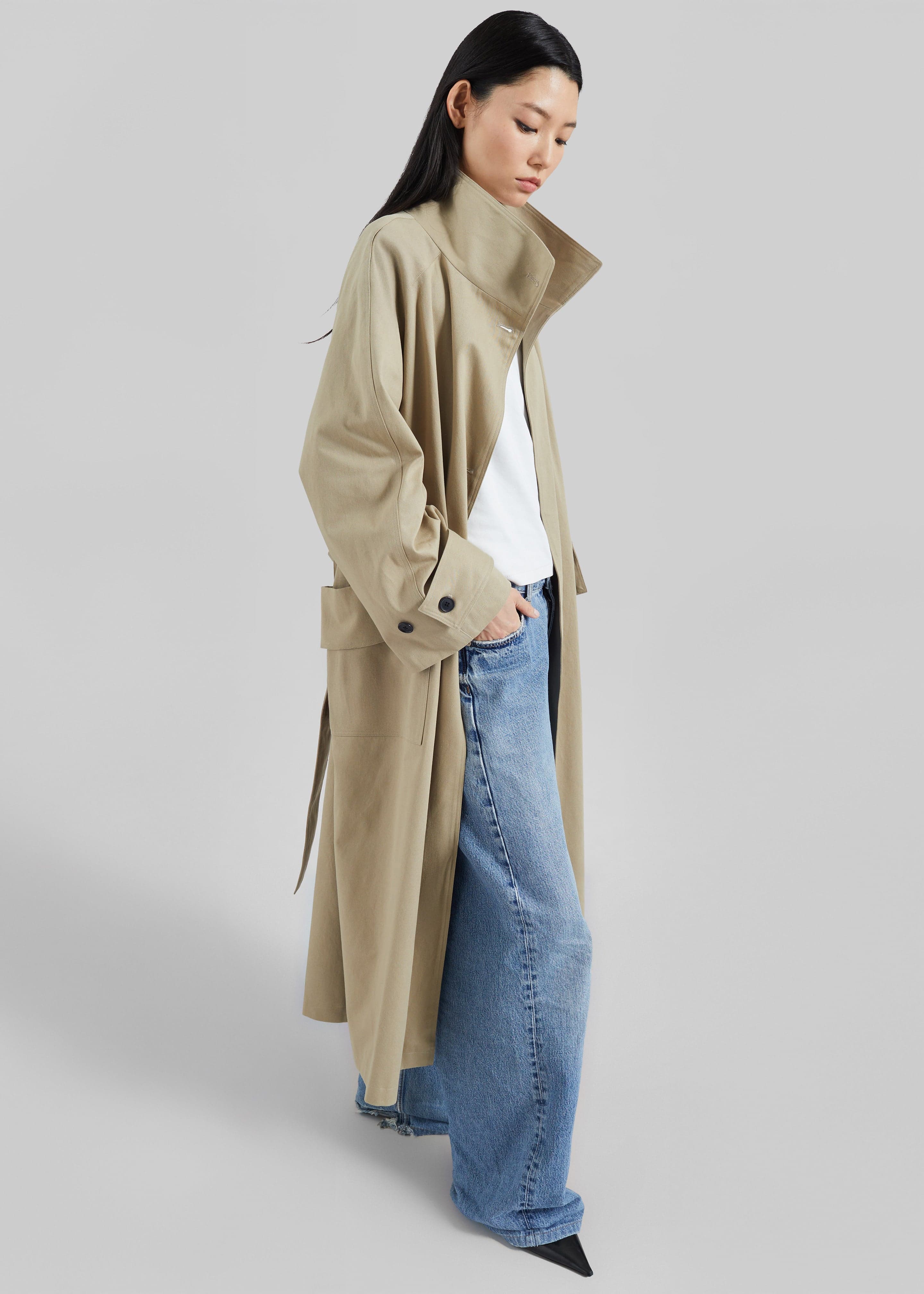 Lenoir Trench Coat - Beige