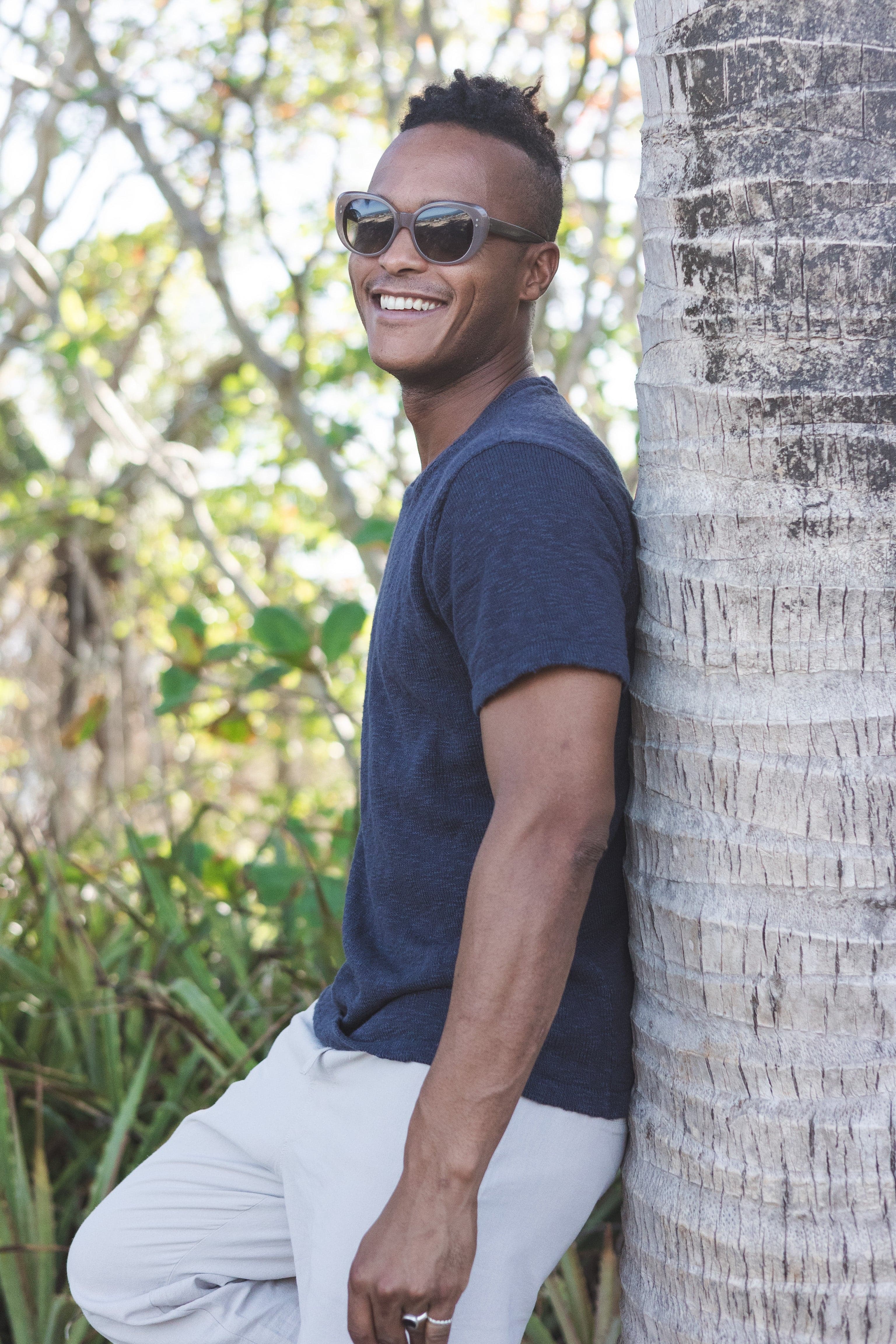 Gus T-Shirt I Navy