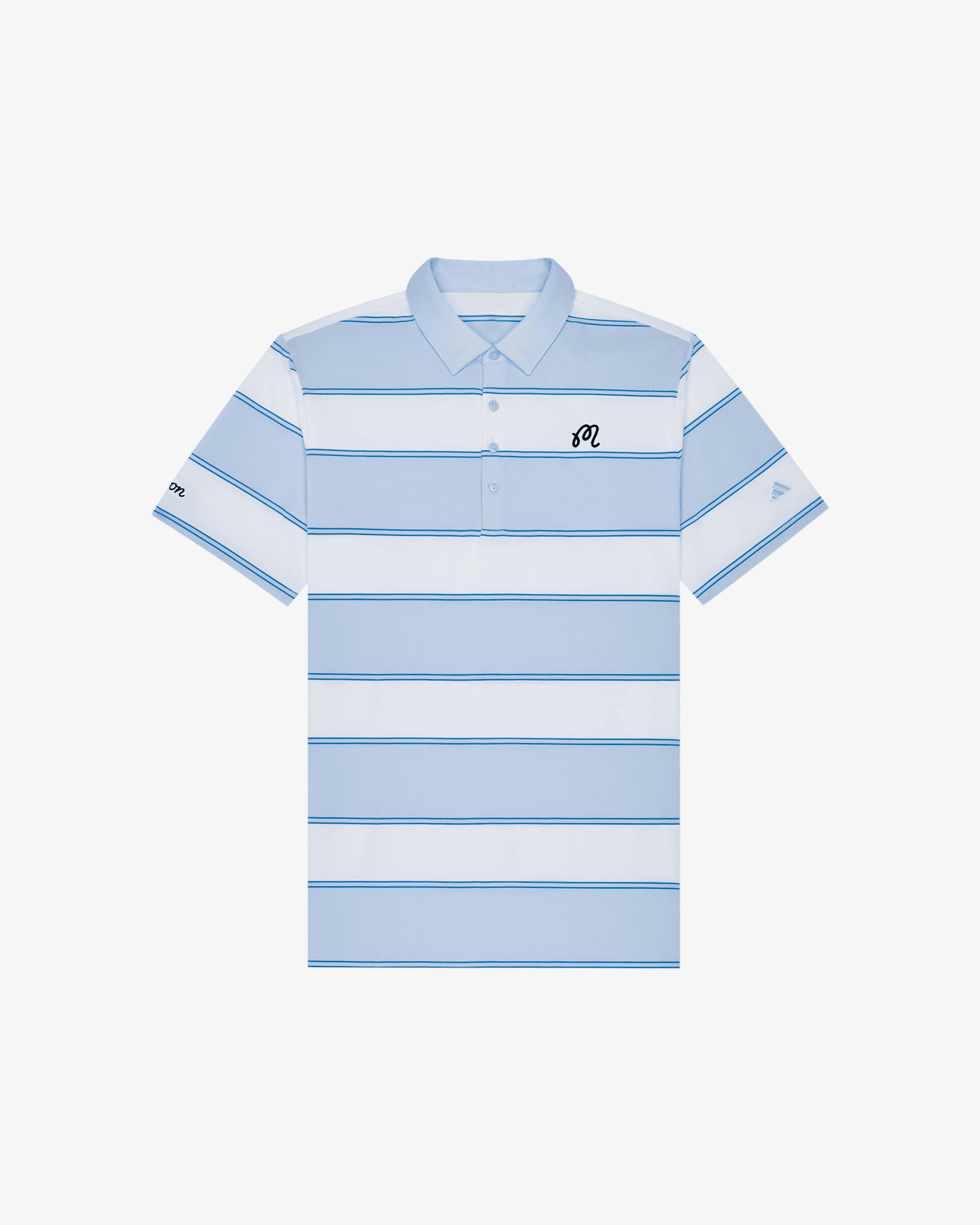 ADIDAS ULTIMATE 365+ JUMBO STRIPE CLIMACOOL POLO SHIRT