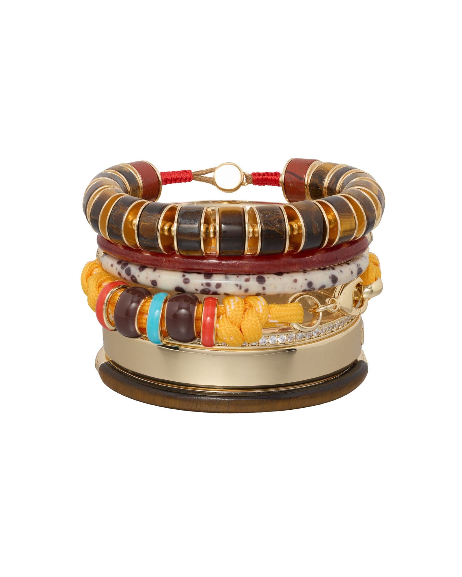 The Sunlit Bracelet Stack
