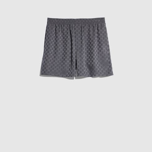 GG silk jacquard shorts