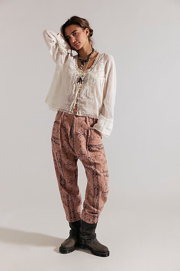 Bay To Breakers Jacquard Pants