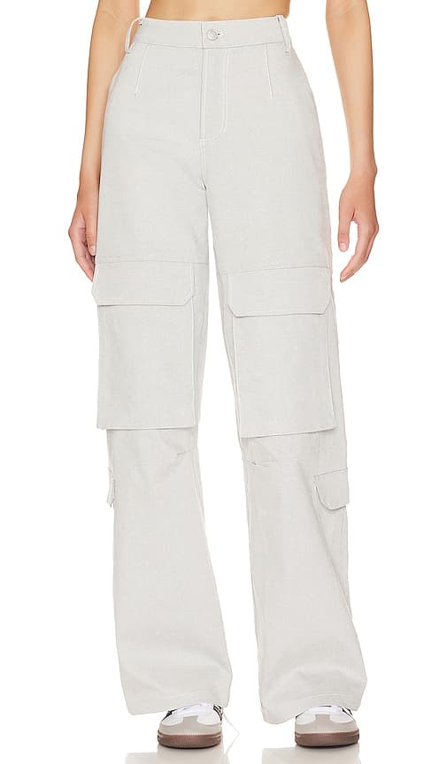 BY.DYLN Kennedy Pants in Grey. - size XL (also in S)