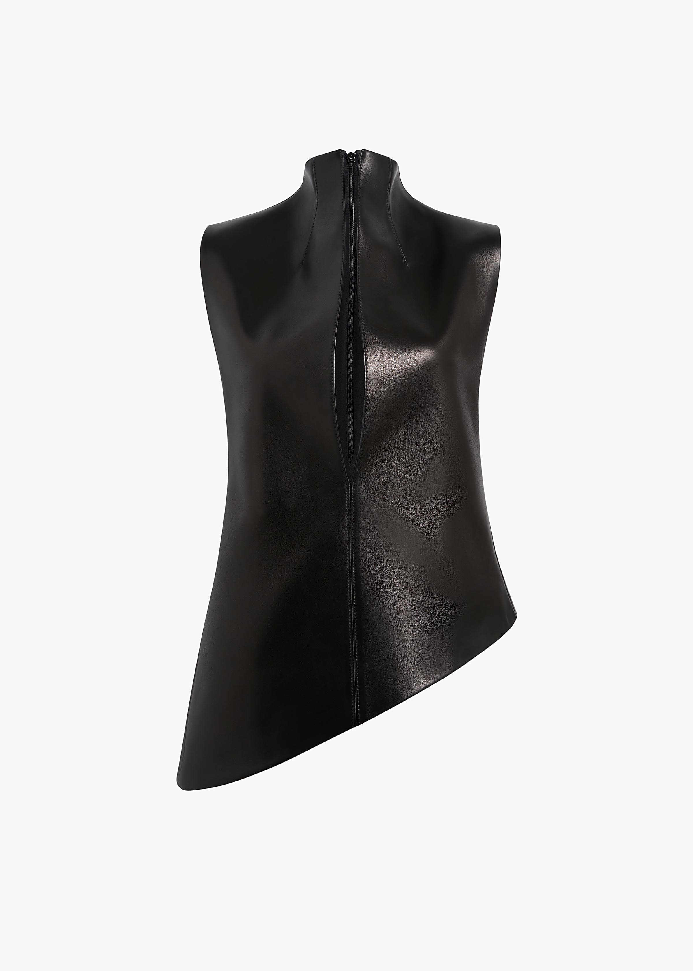 Von Top in Black Leather
