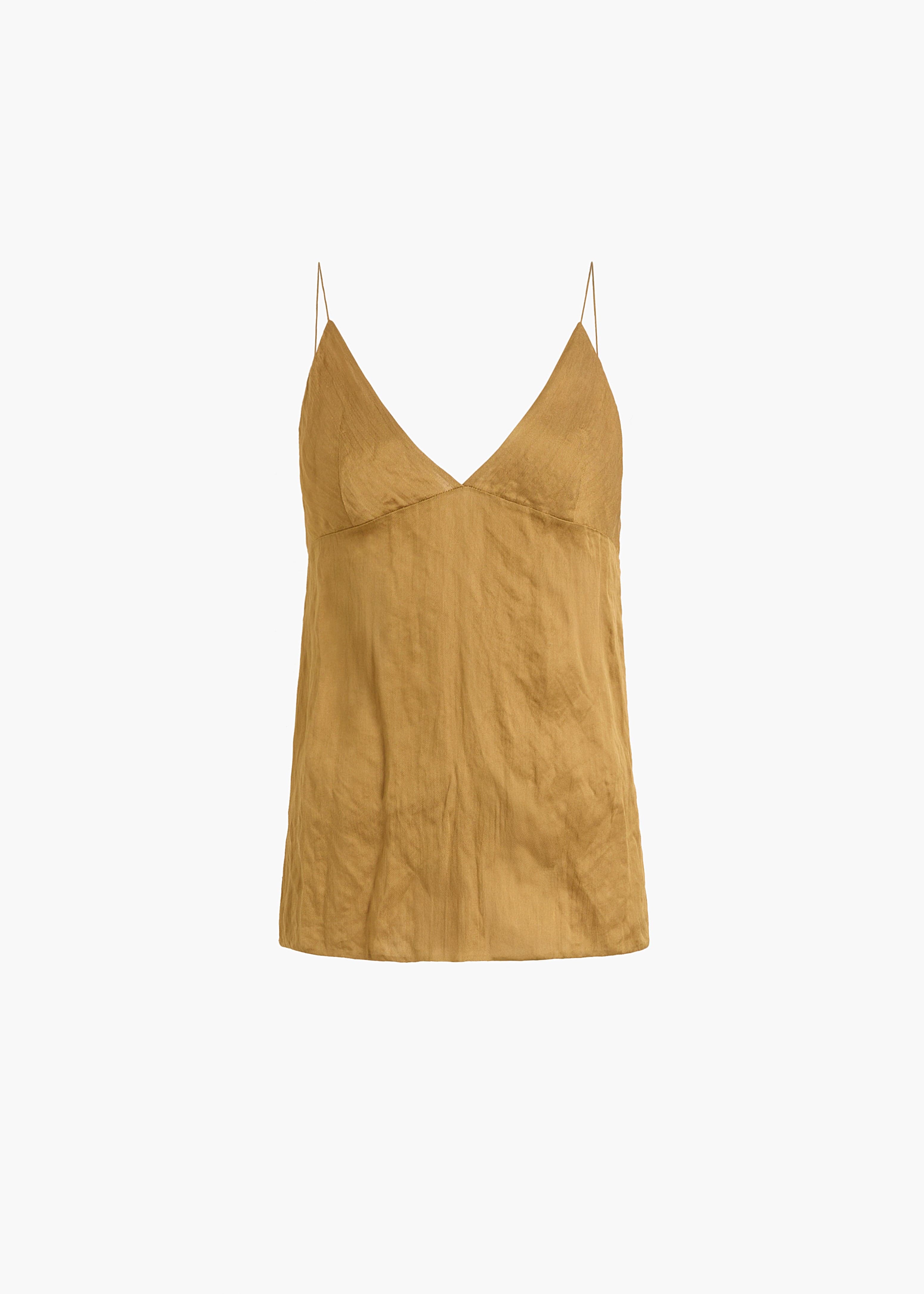 Timy Top in Golden Ochre
