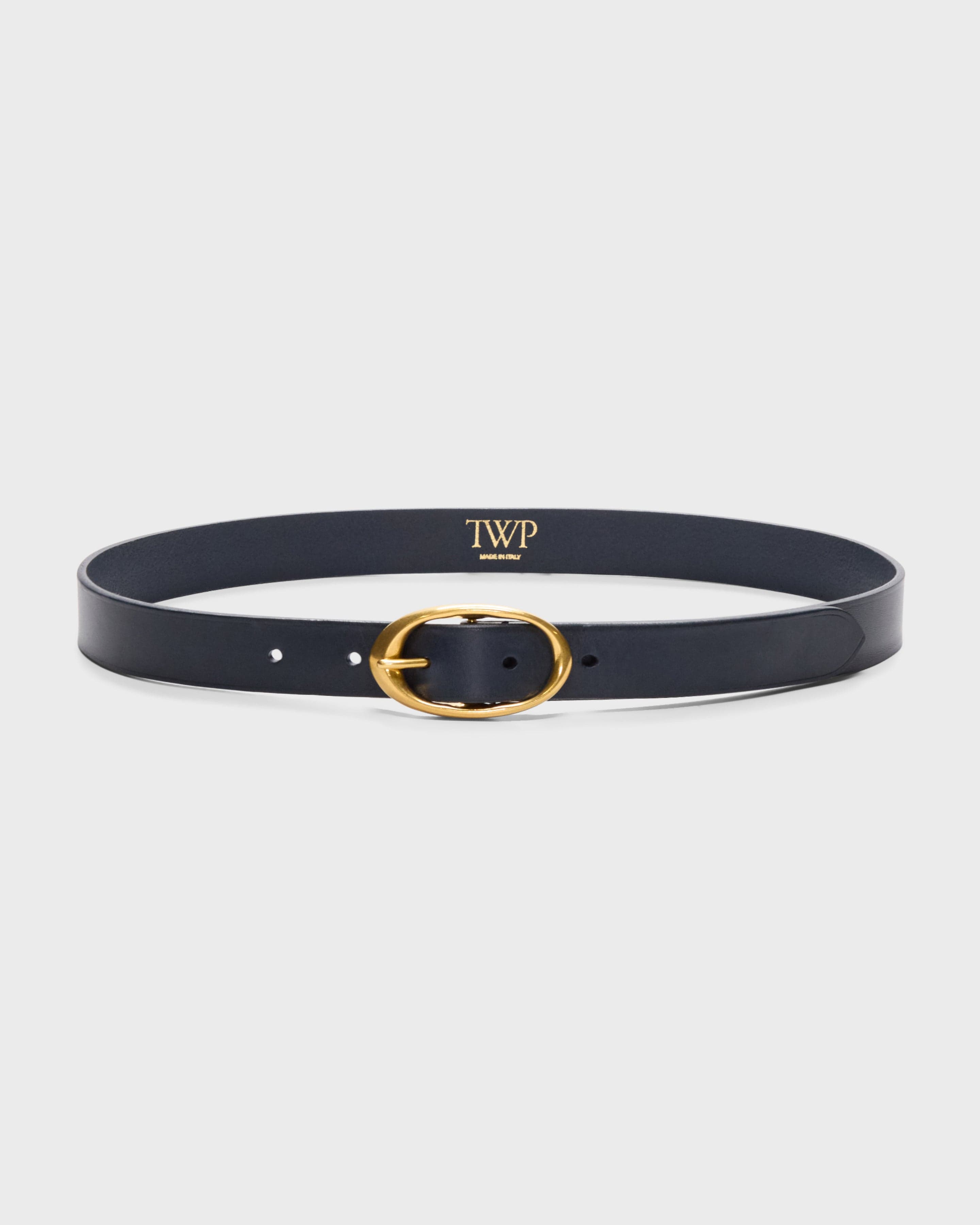 Narrow Belt in Vachetta Leather