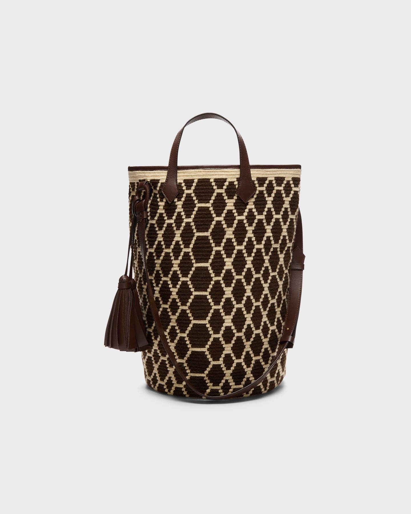 Trancoso Tote in Woven Python