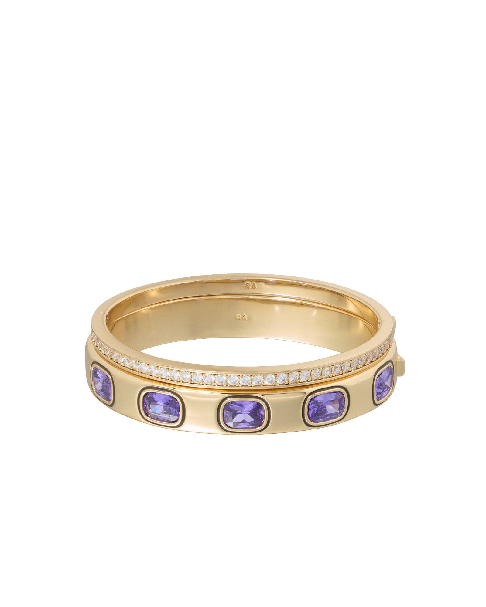 The Cubic Hinged Cuff Duo