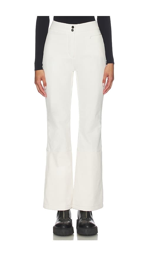We Norwegians Tyin Boootleg Ski Pant in White. - size XS (also in L)