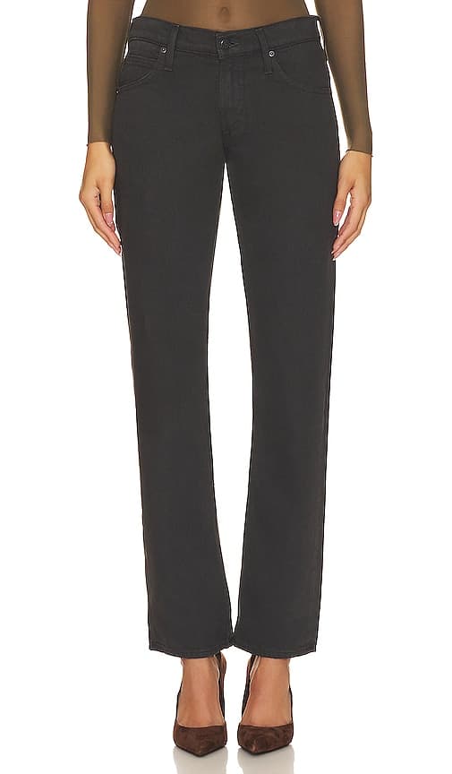 MOTHER SNACKS! The Down Low Sweet Tooth Skimp Jeans in Black. - size 25 (also in 26, 27, 28, 30, 32)