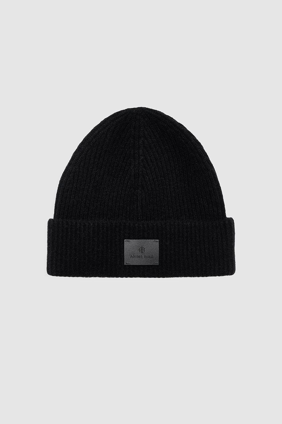 Carley Beanie - Black Cashmere