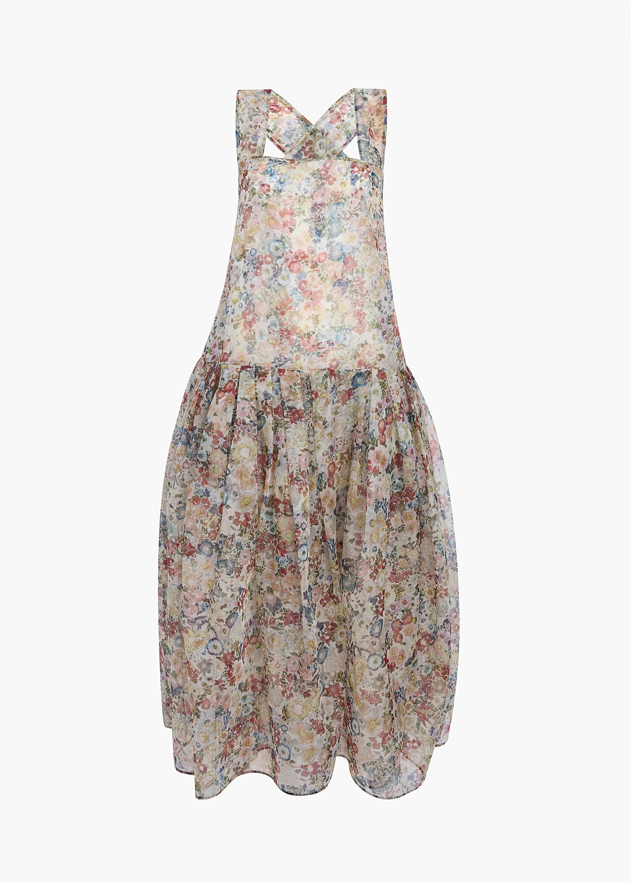 Amello Dress in Cream Multi