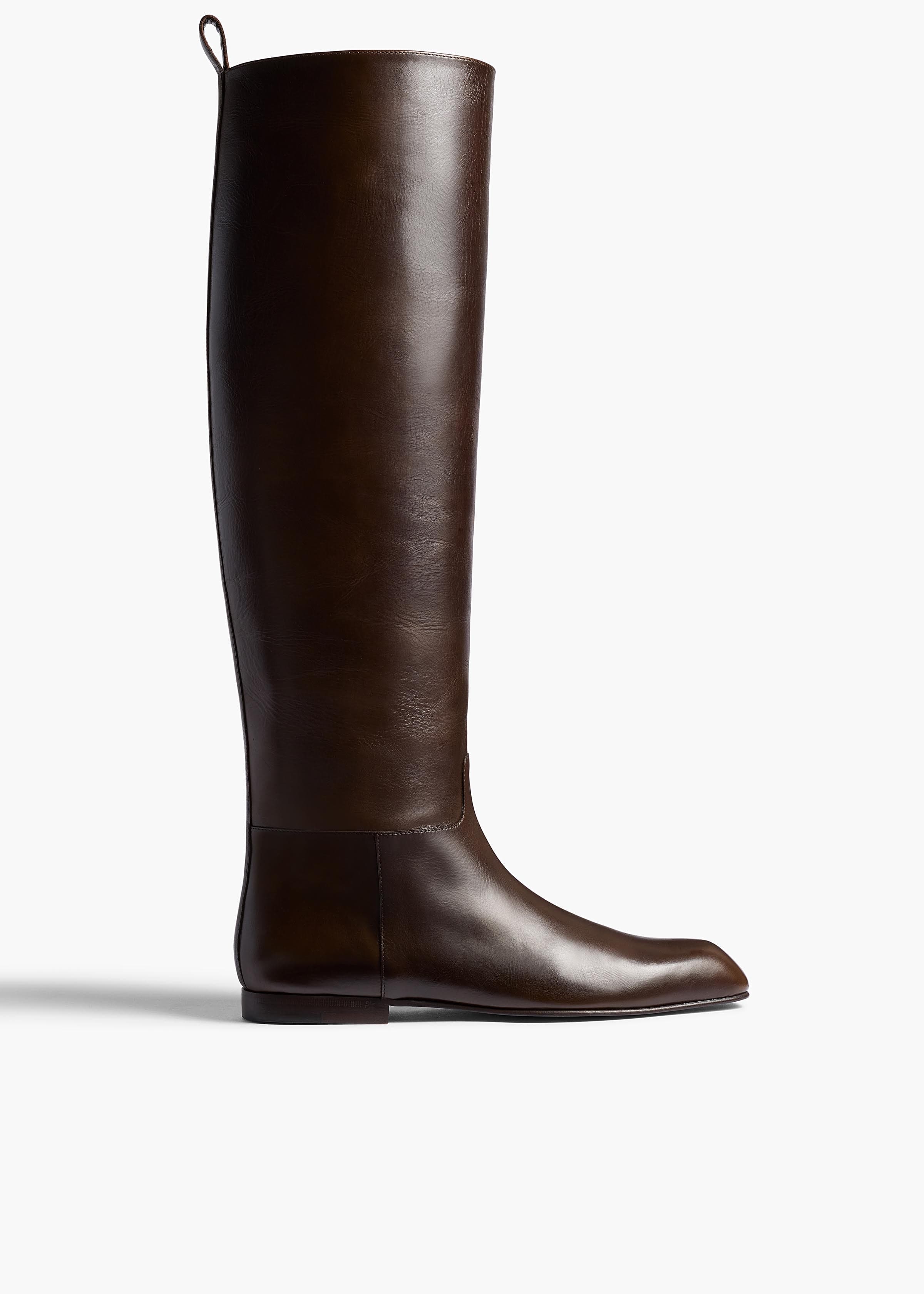 Colt Knee-High Boot in Vintage Brown Leather