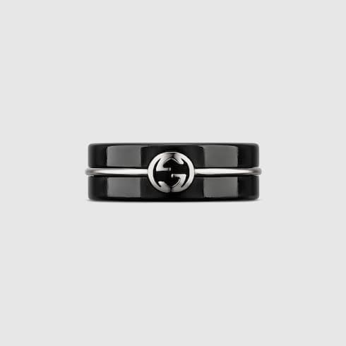 Interlocking corundum ring