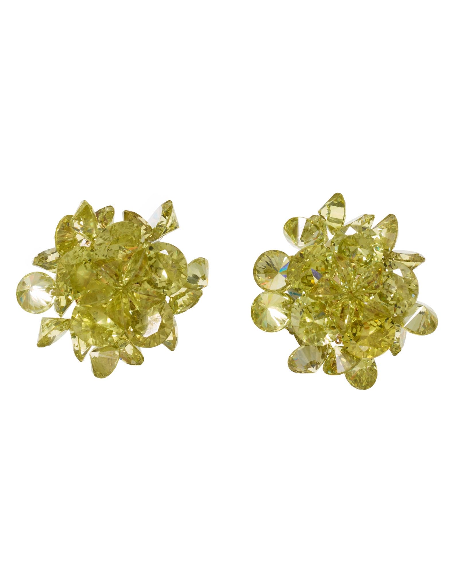 The Cubic Cluster Earrings