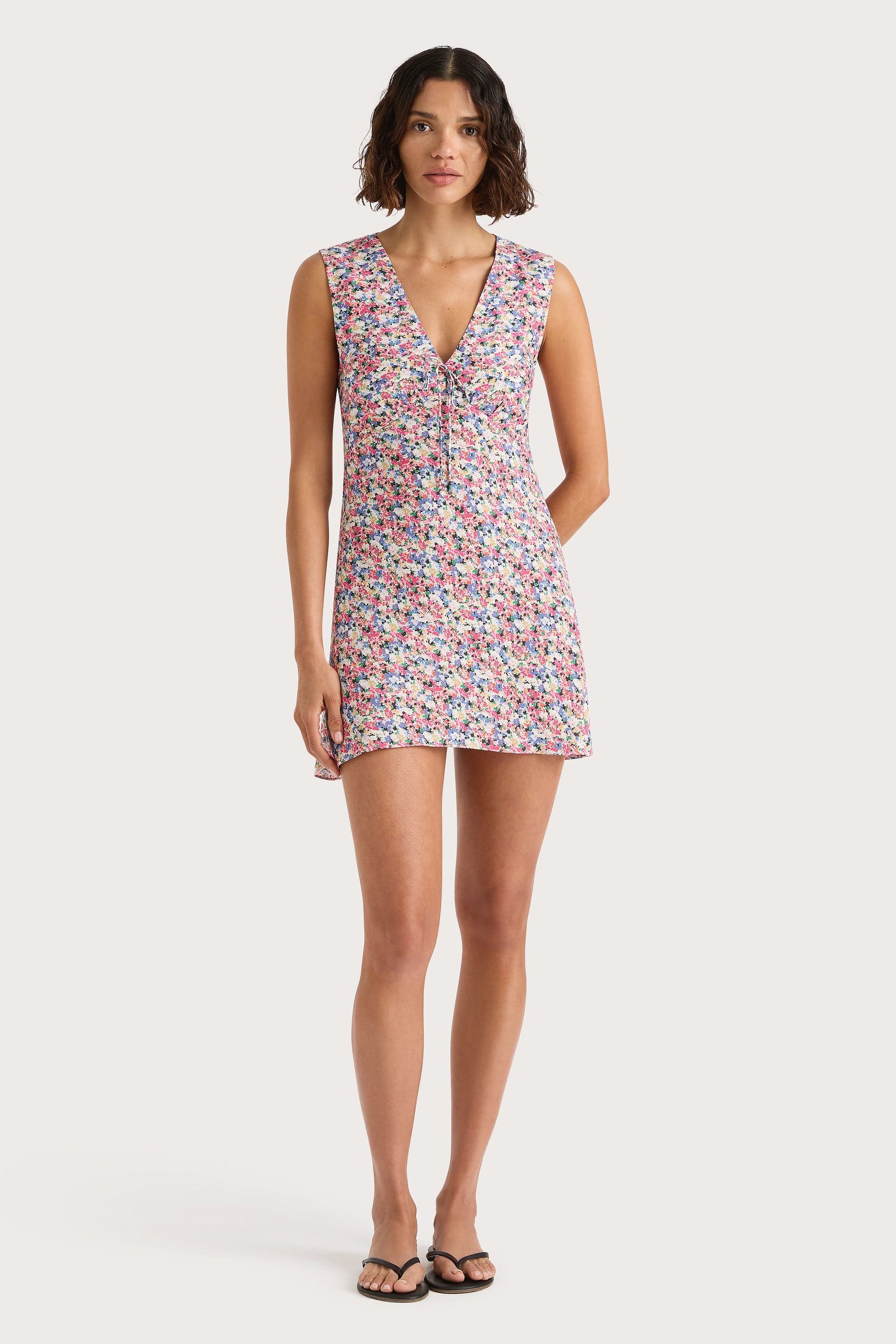 Josephine Mini Dress Valerie Floral Multi - Final Sale