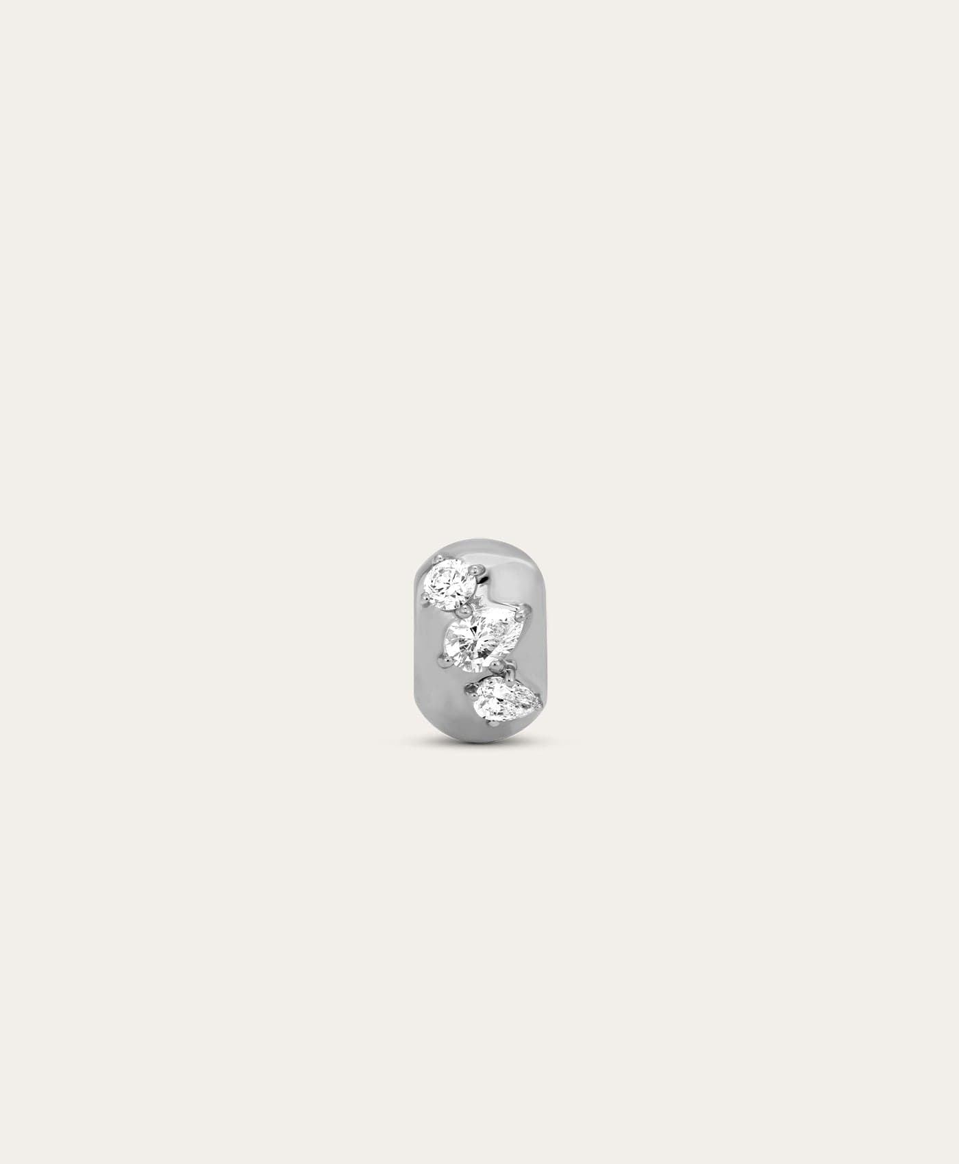 Diamond Pear Cluster Big Bead