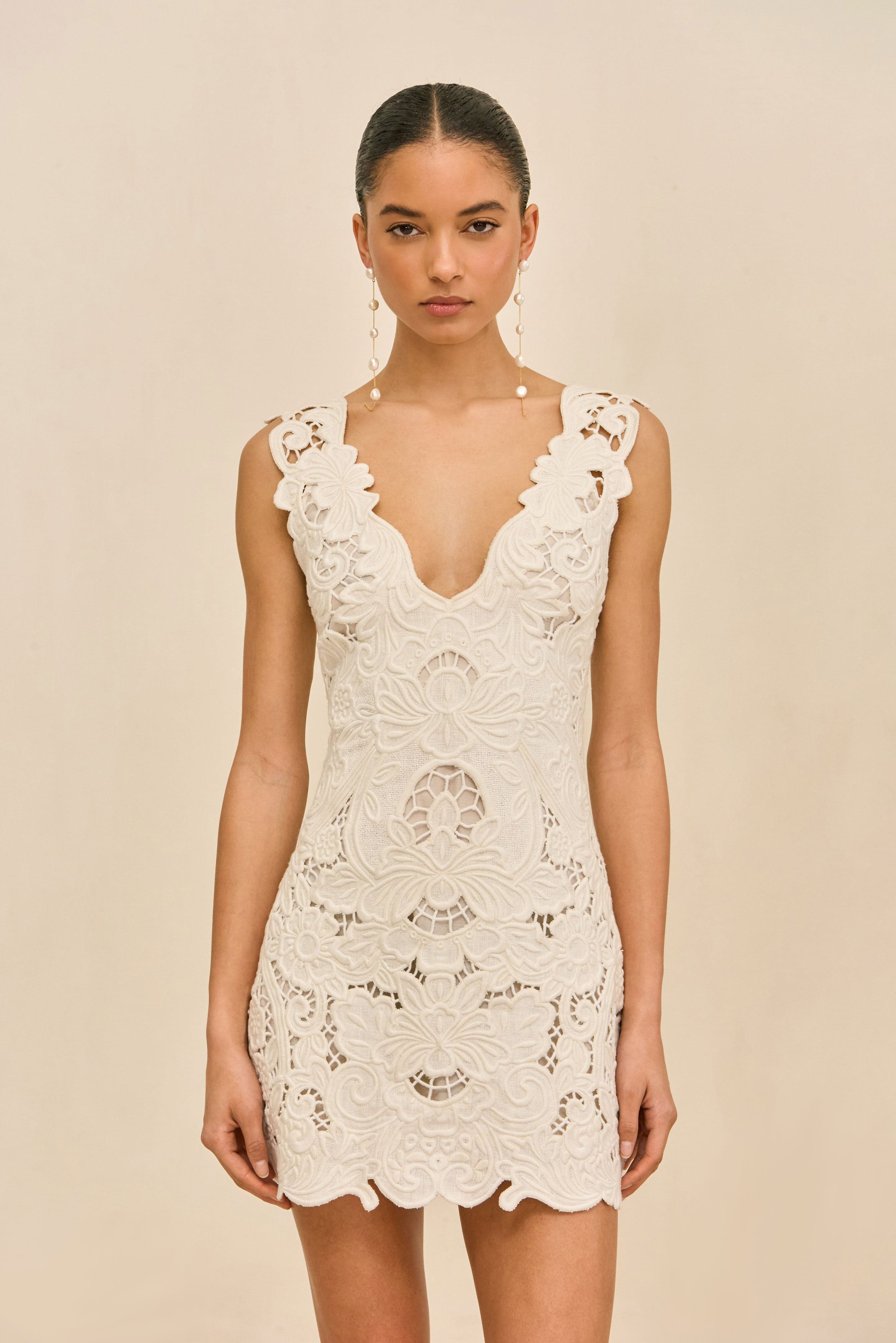 FIRA DRESS - OFF WHITE