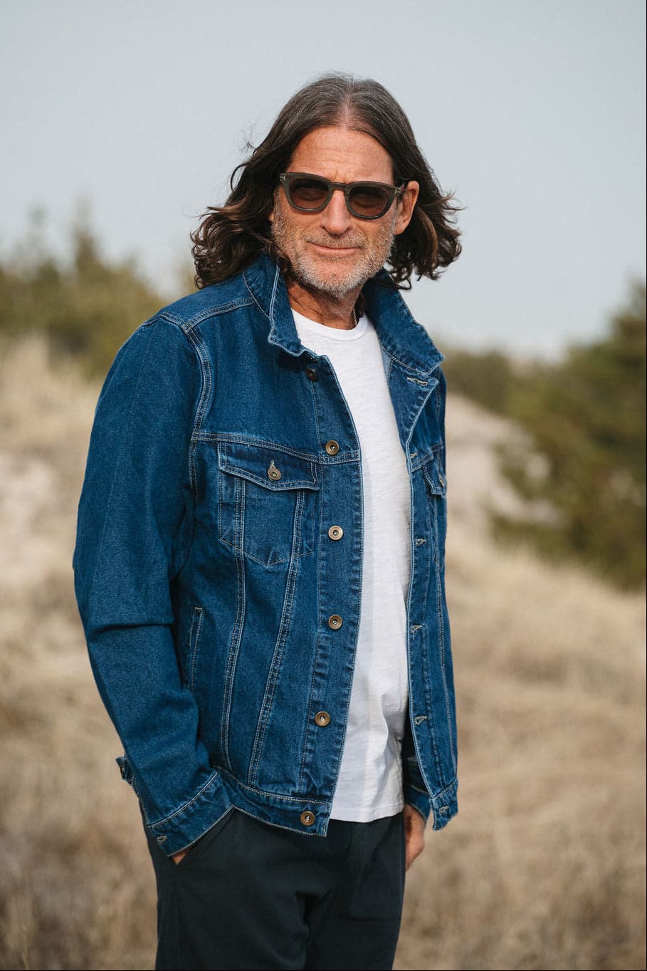MILAGRO JEAN JACKET I Blue (Mens)
