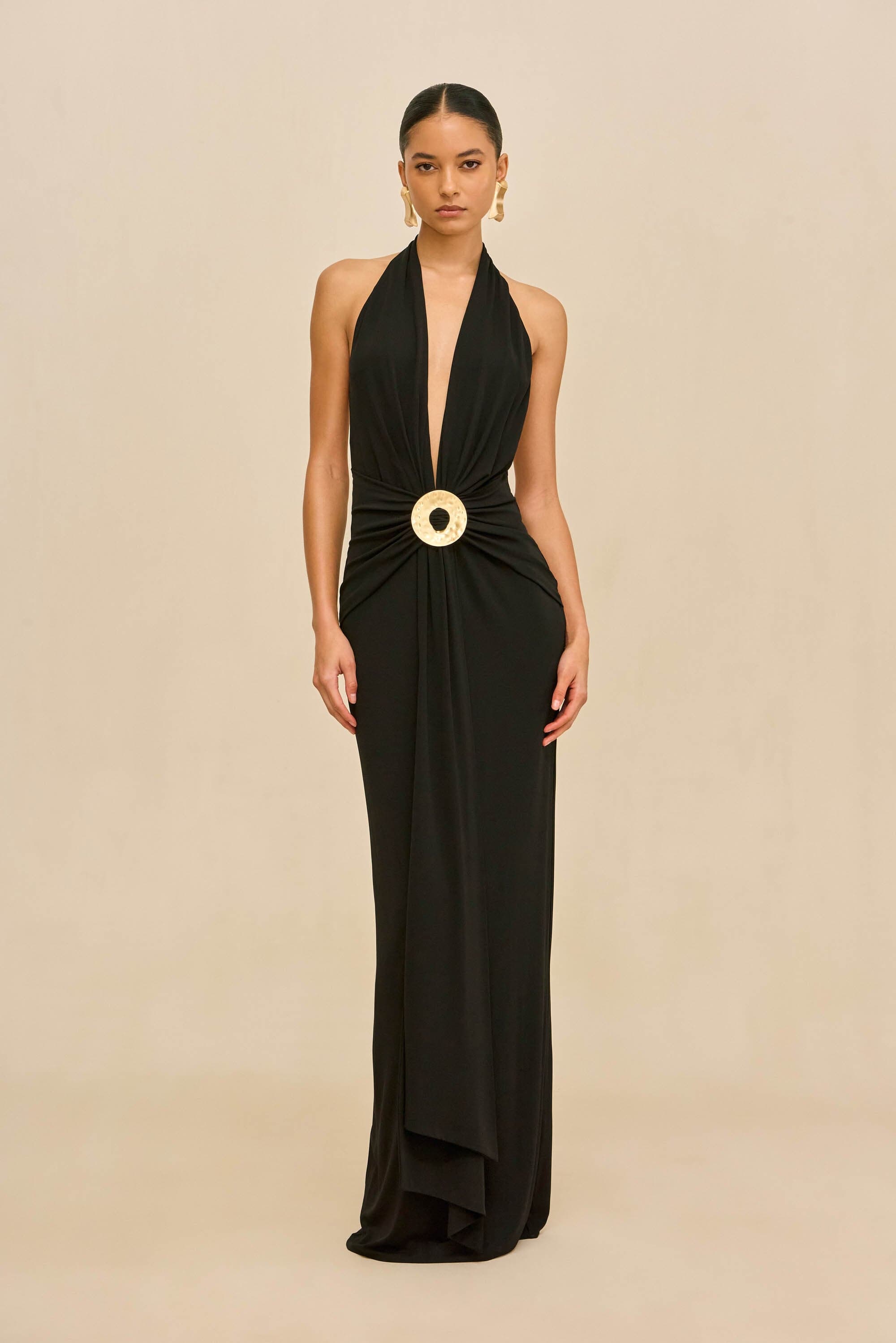 CHII GOWN - BLACK