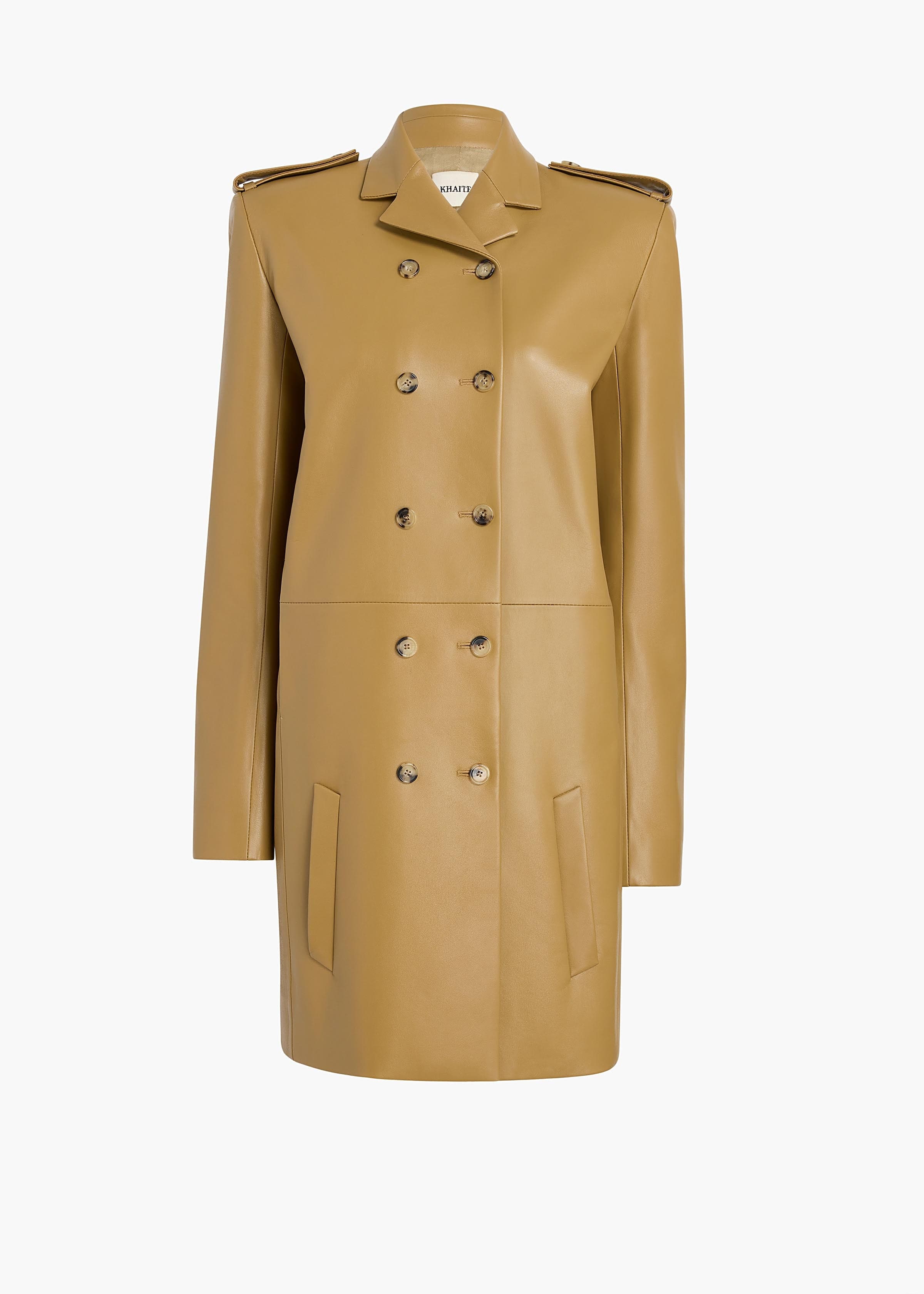 Sadra Coat in Golden Ochre