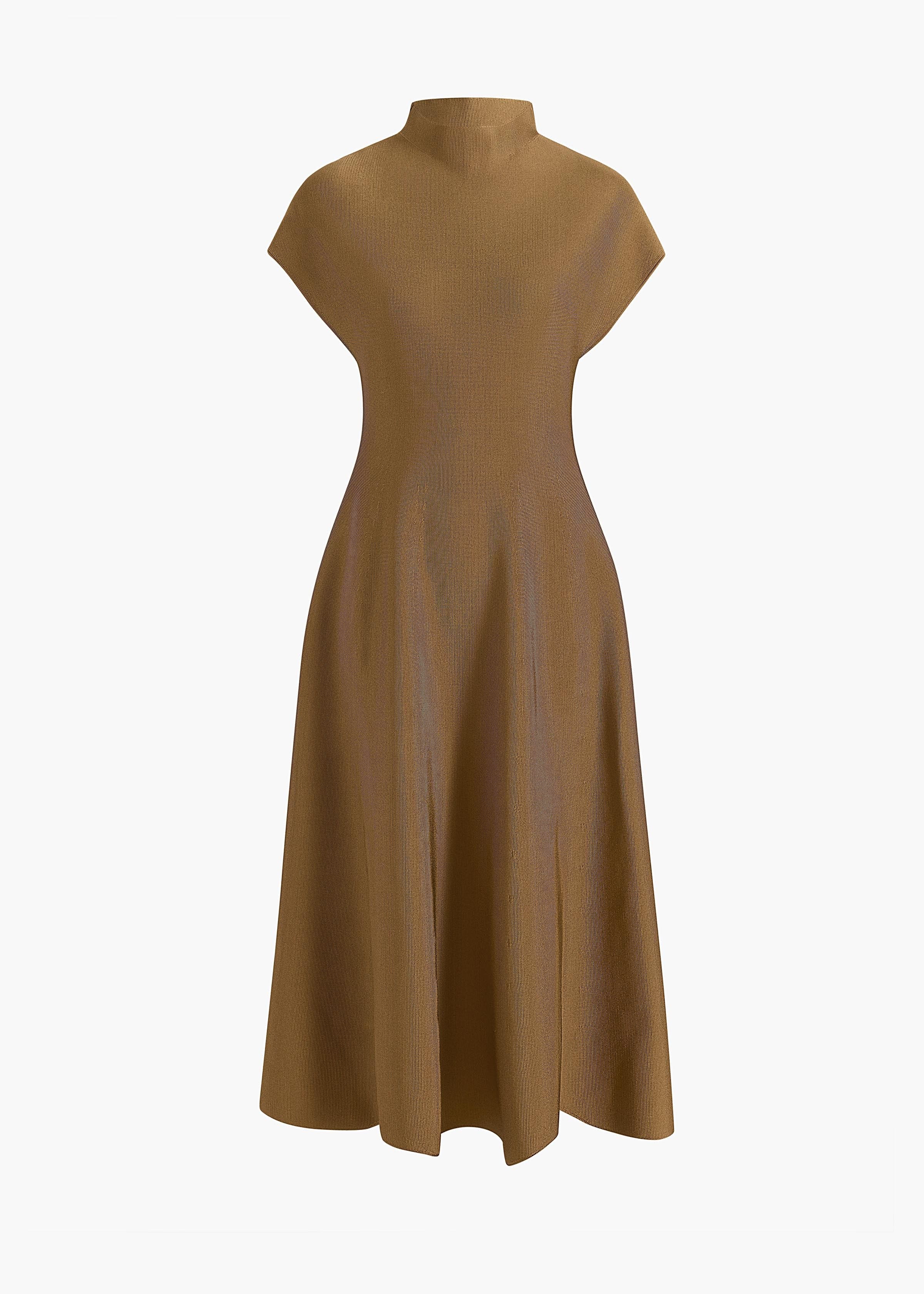 Lyra Dress in Carob