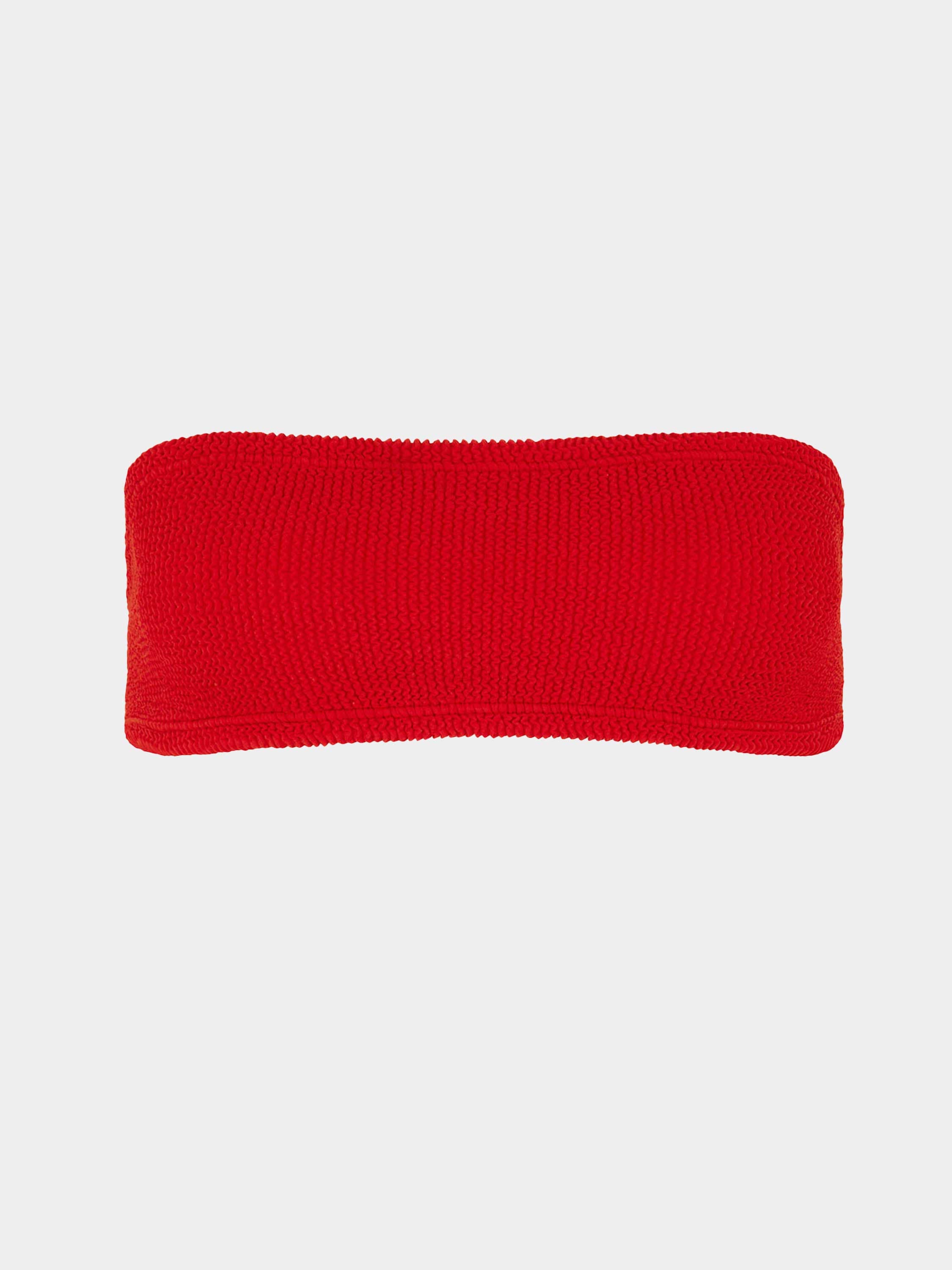 Bandeau Bikini Top - Red | Hunza G - Red / One size / ED