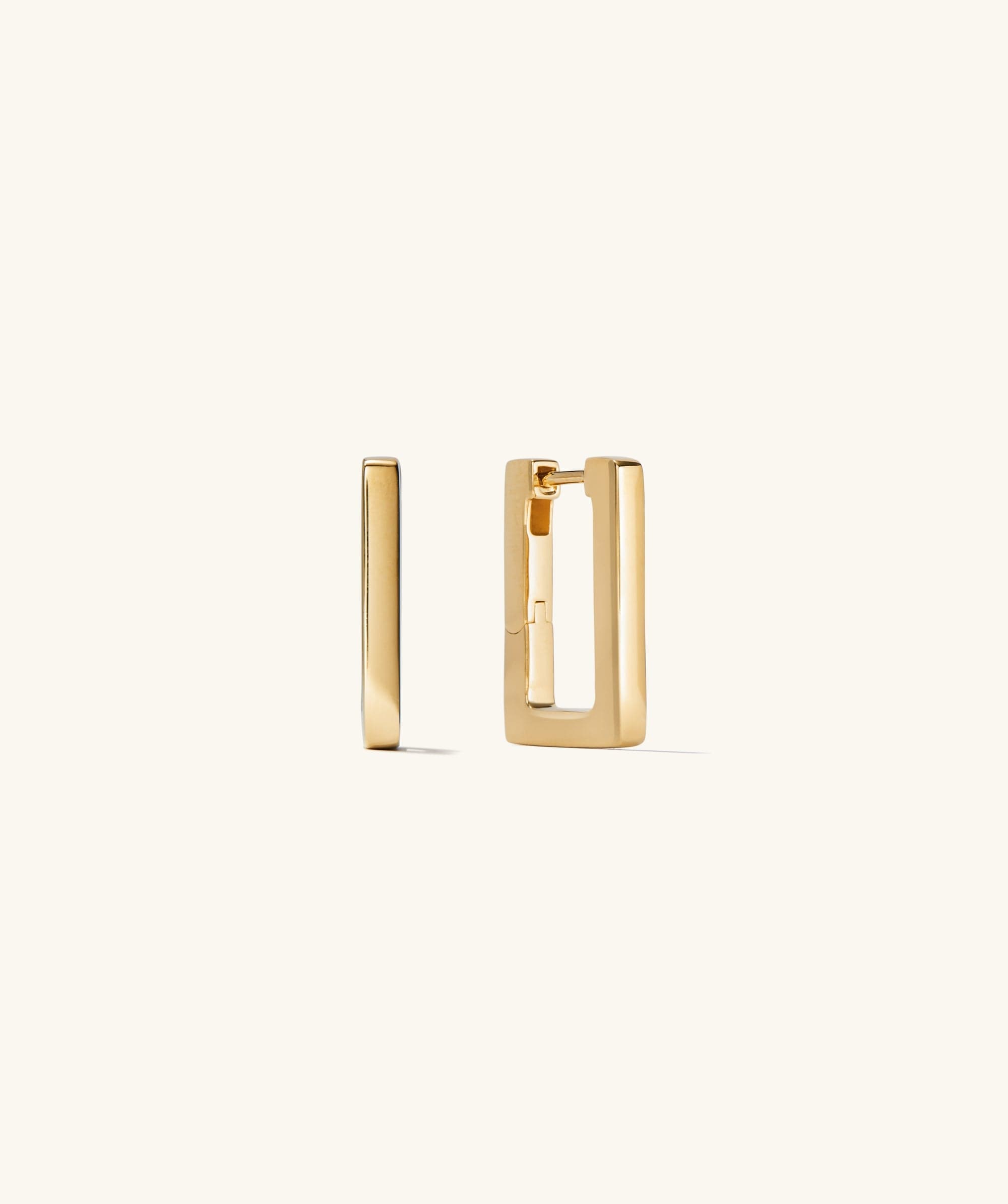 Block Medium Hoops