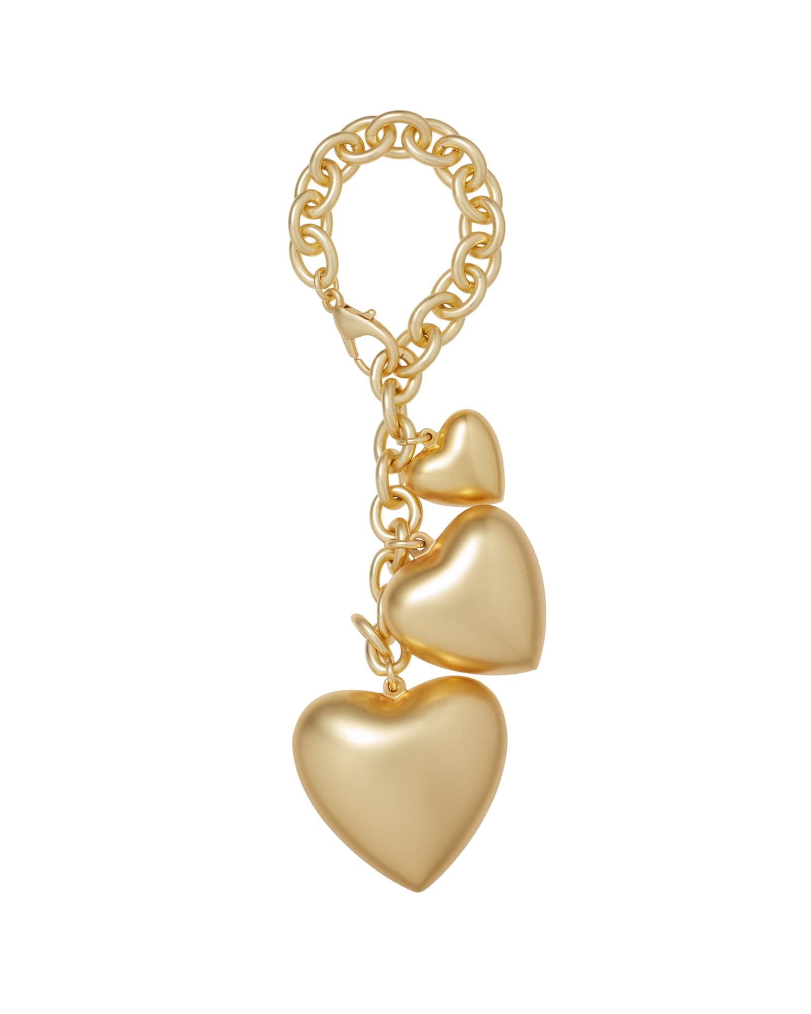The Puffy Heart Bag Charm