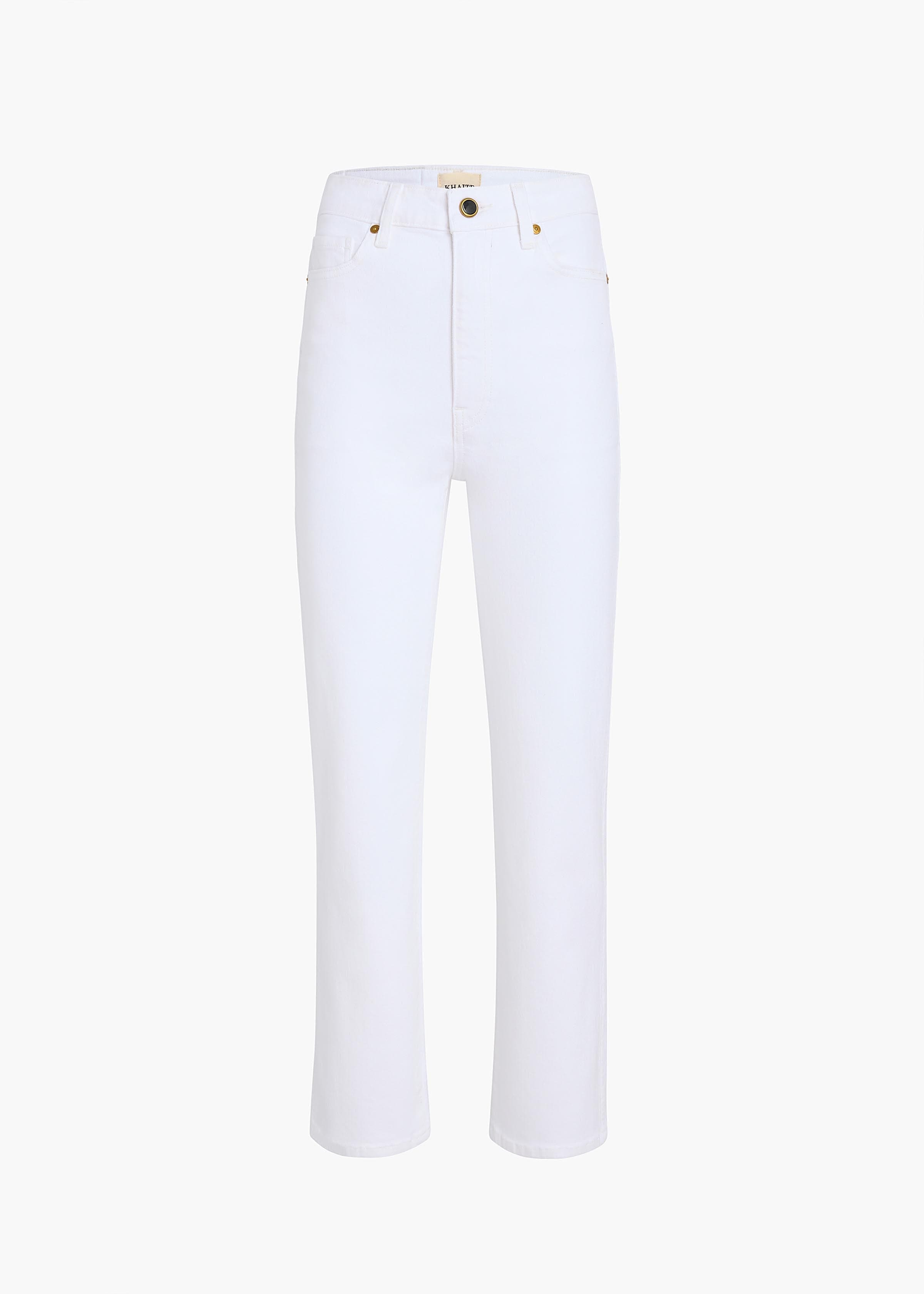 Abigail Stretch Jean in White