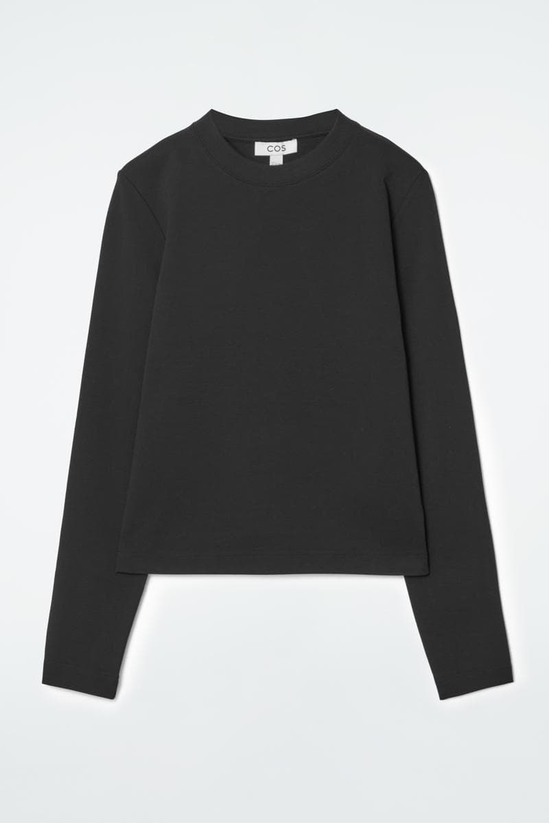 Clean Cut Regular Long-Sleeved T-Shirt