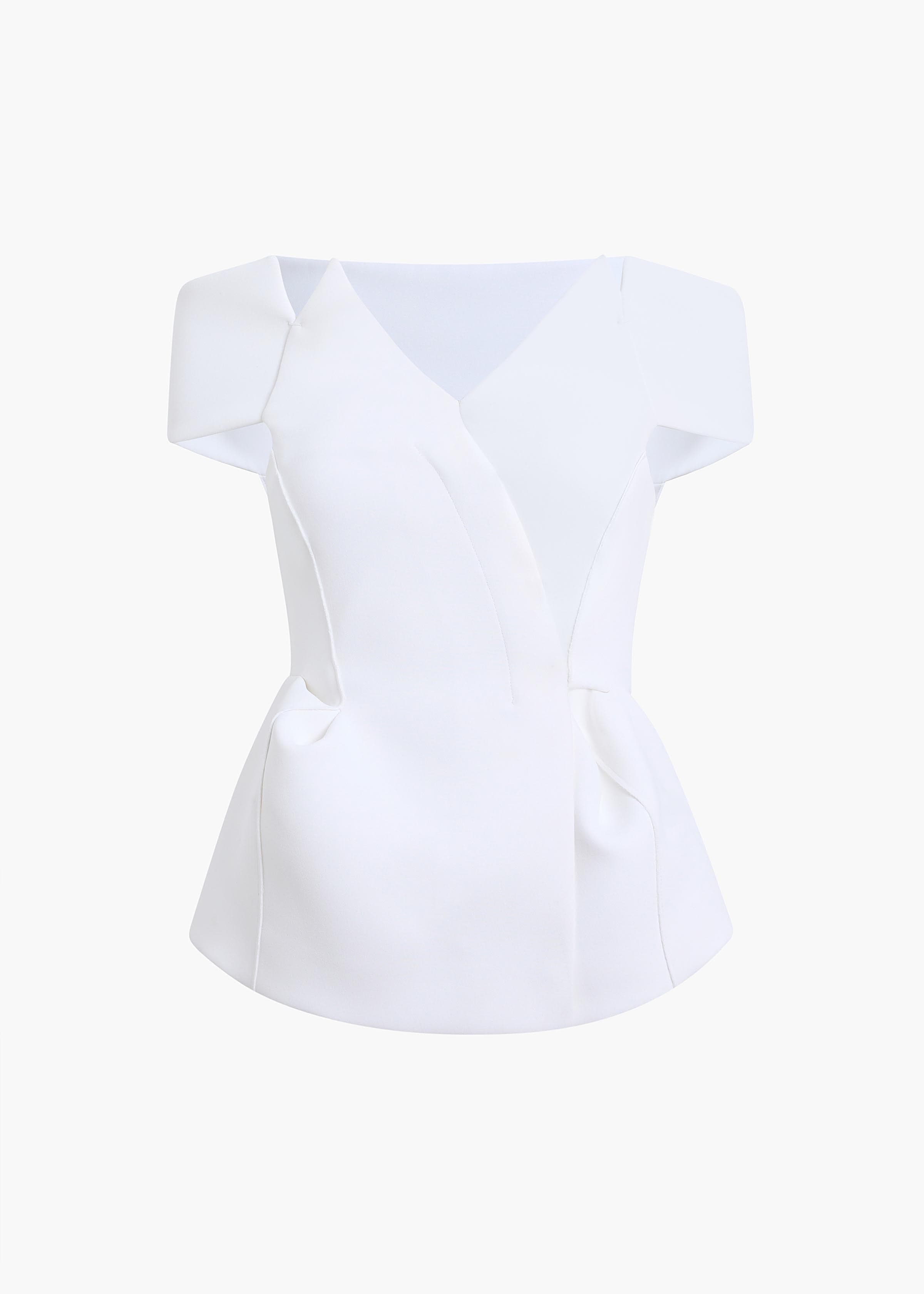 Verone Top in Chalk